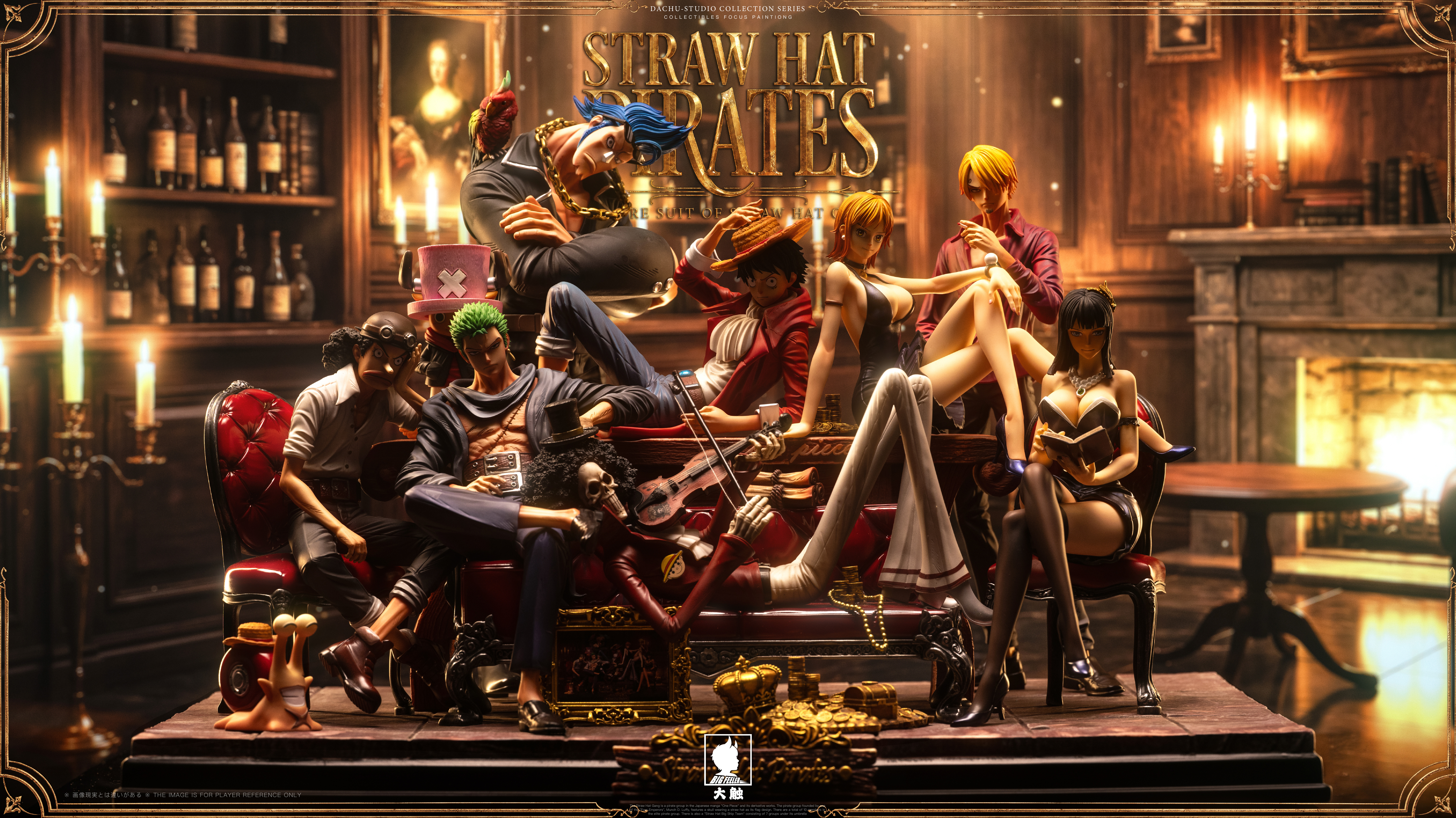 【Pre-sale】1/6 Scale Straw Hat Pirates-One Piece-Big Feeler Studio