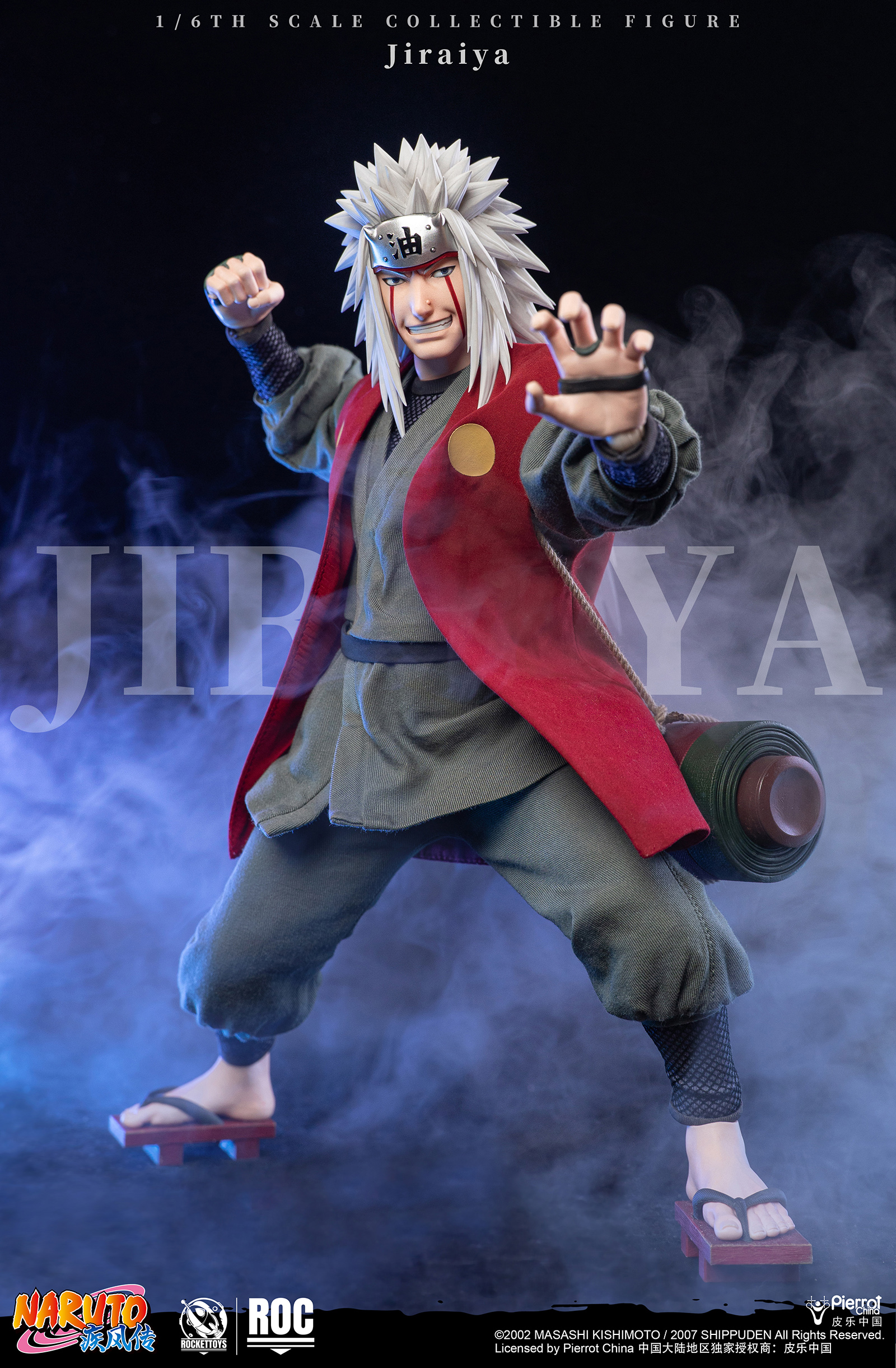 【Pre-sale】1/6 Scale Jiraiya-ROCKETTOYS Studio