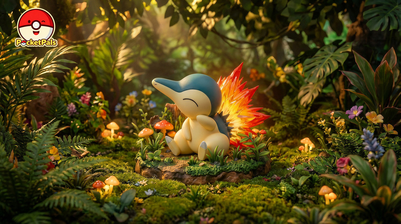 【Pre-sale】1/20 and 1/10 Scale Cyndaquil-PocketPals Studio