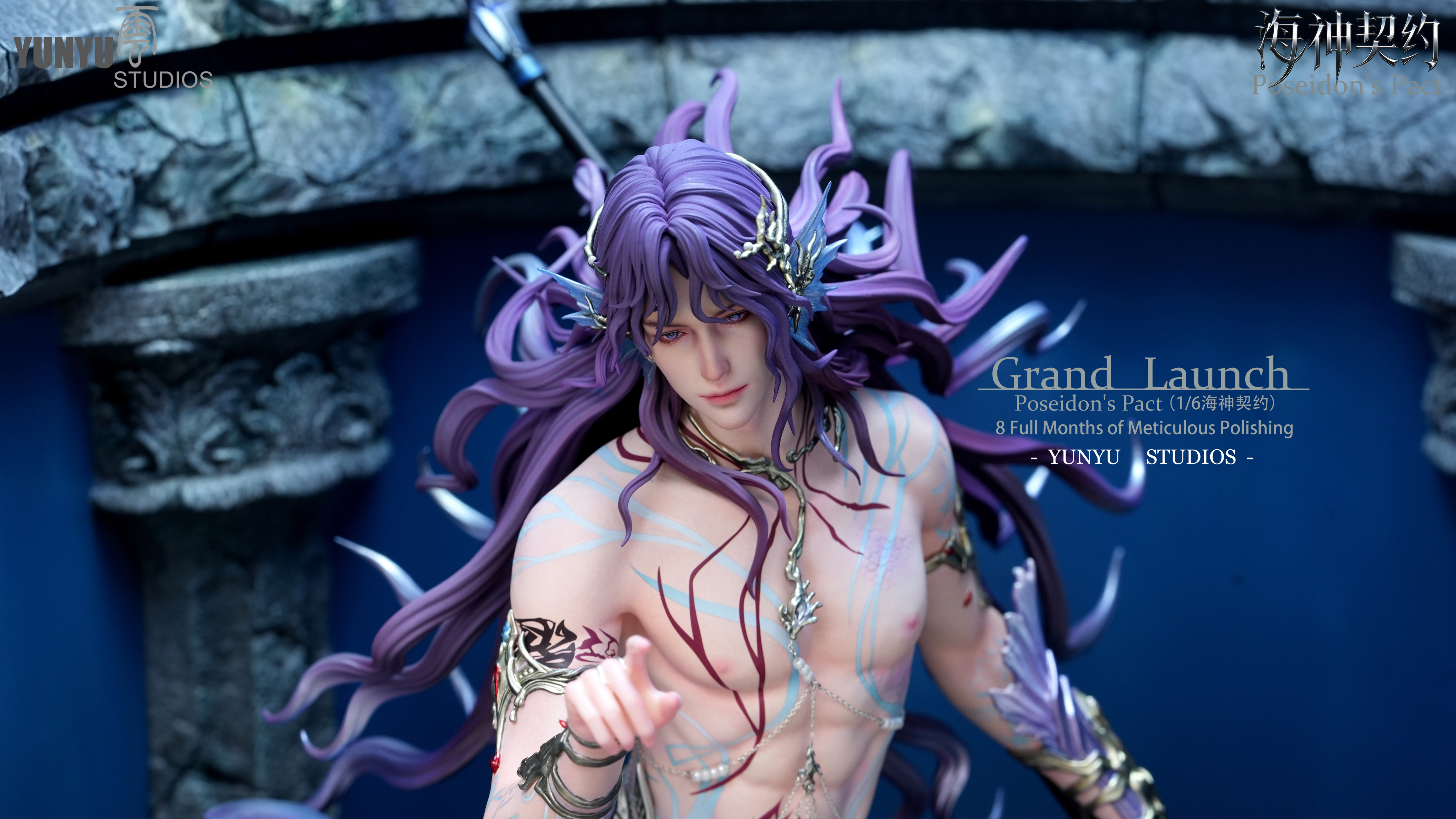 【Pre-sale】1/6 Scale Grand Launch Poseidon's Pact Rafayel-YunYu Studio
