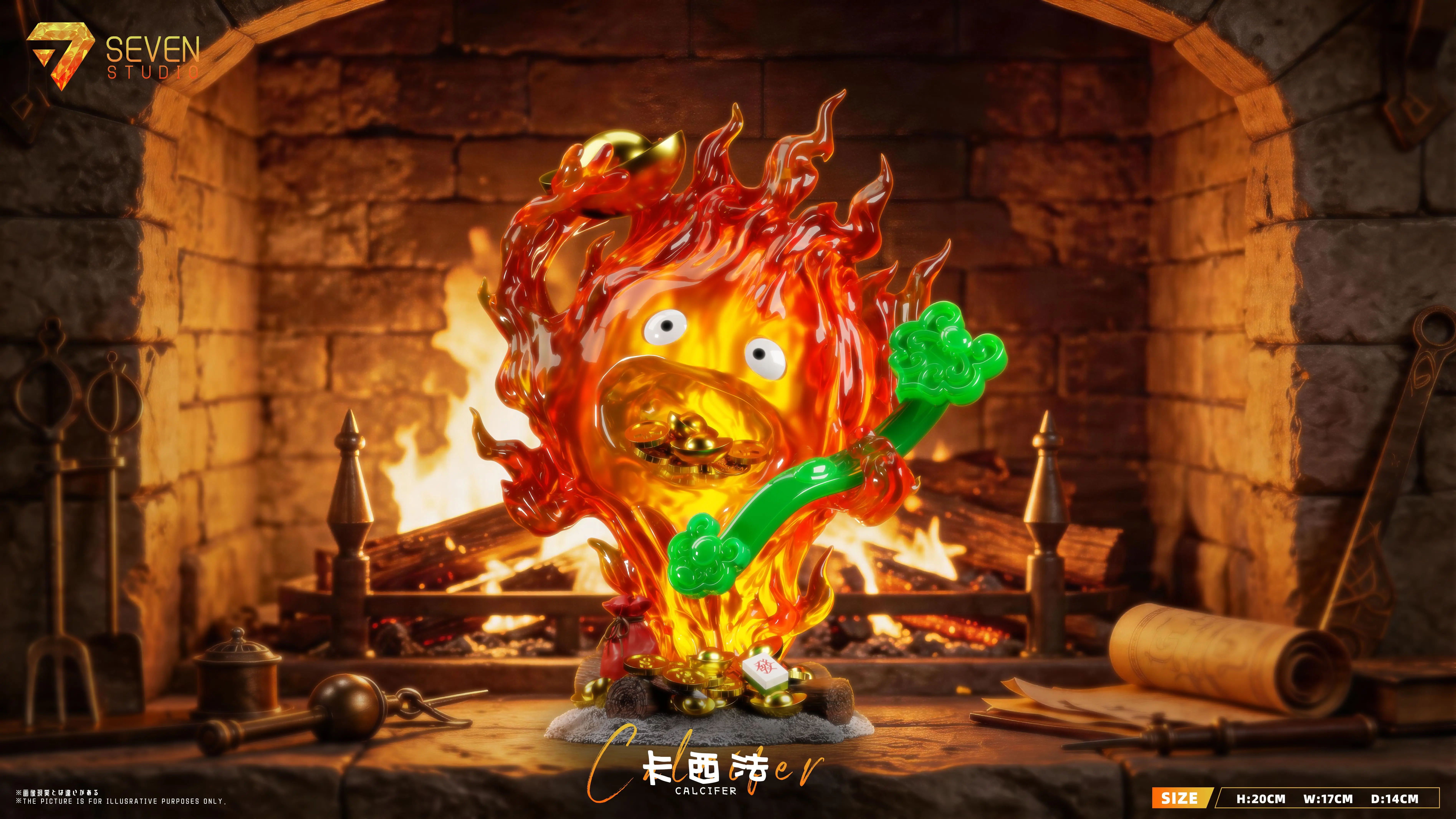 【Pre-sale】Wealth Attraction Calcifer-seven Studio