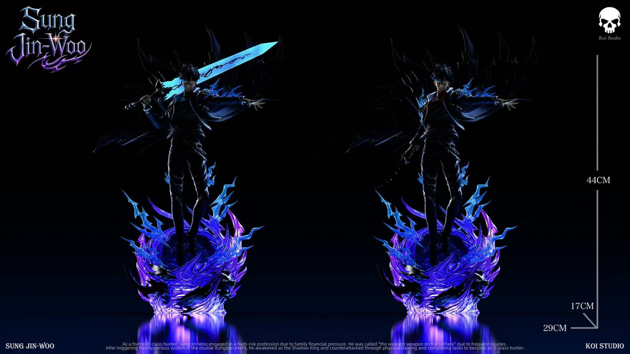 【Pre-sale】1/6 Scale Sung Jin Woo with LED-Koi Studio