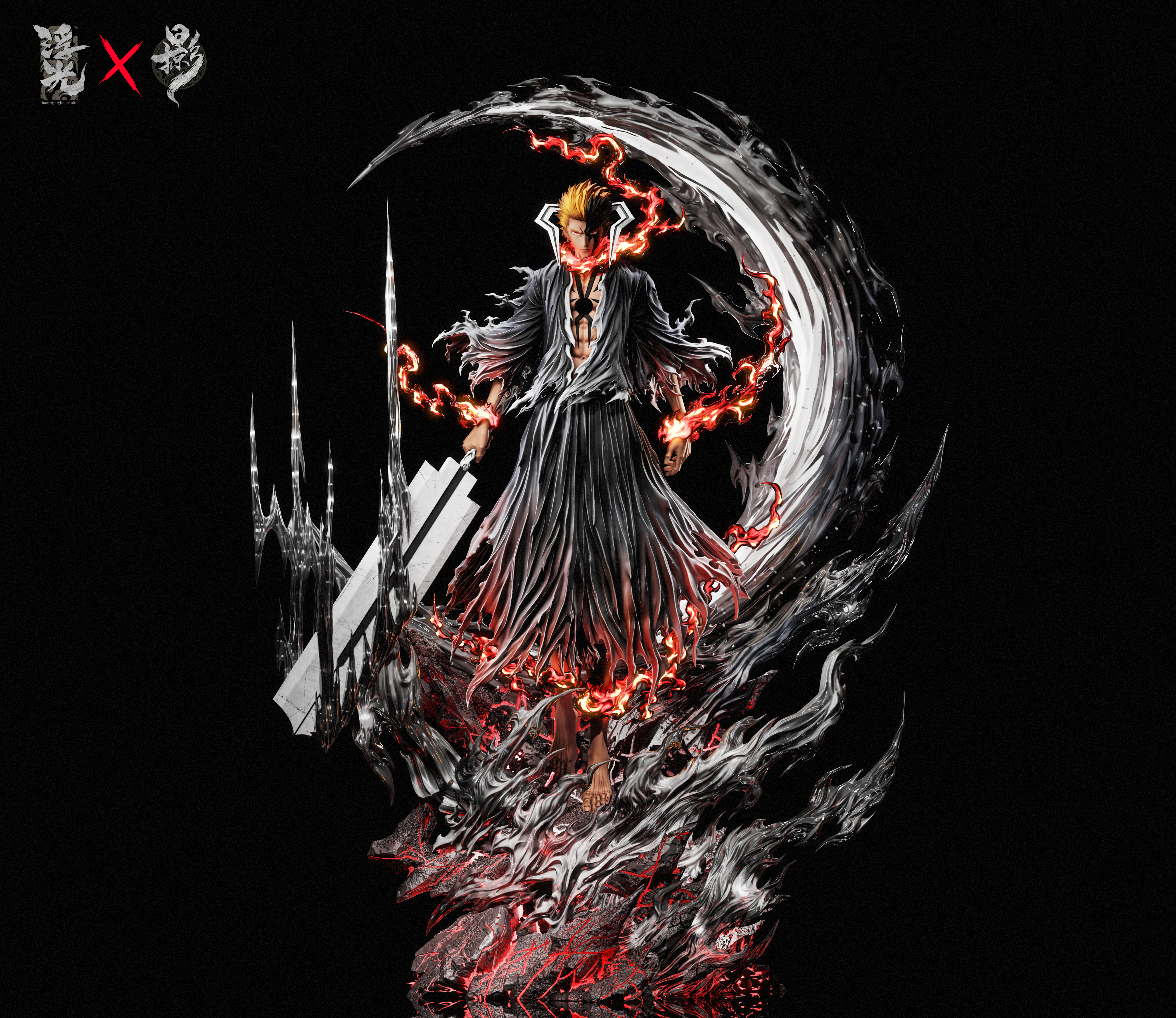 【Pre-sale】1/6 Scale Ichigo-Bleach-Floating Light and LueYing Studios