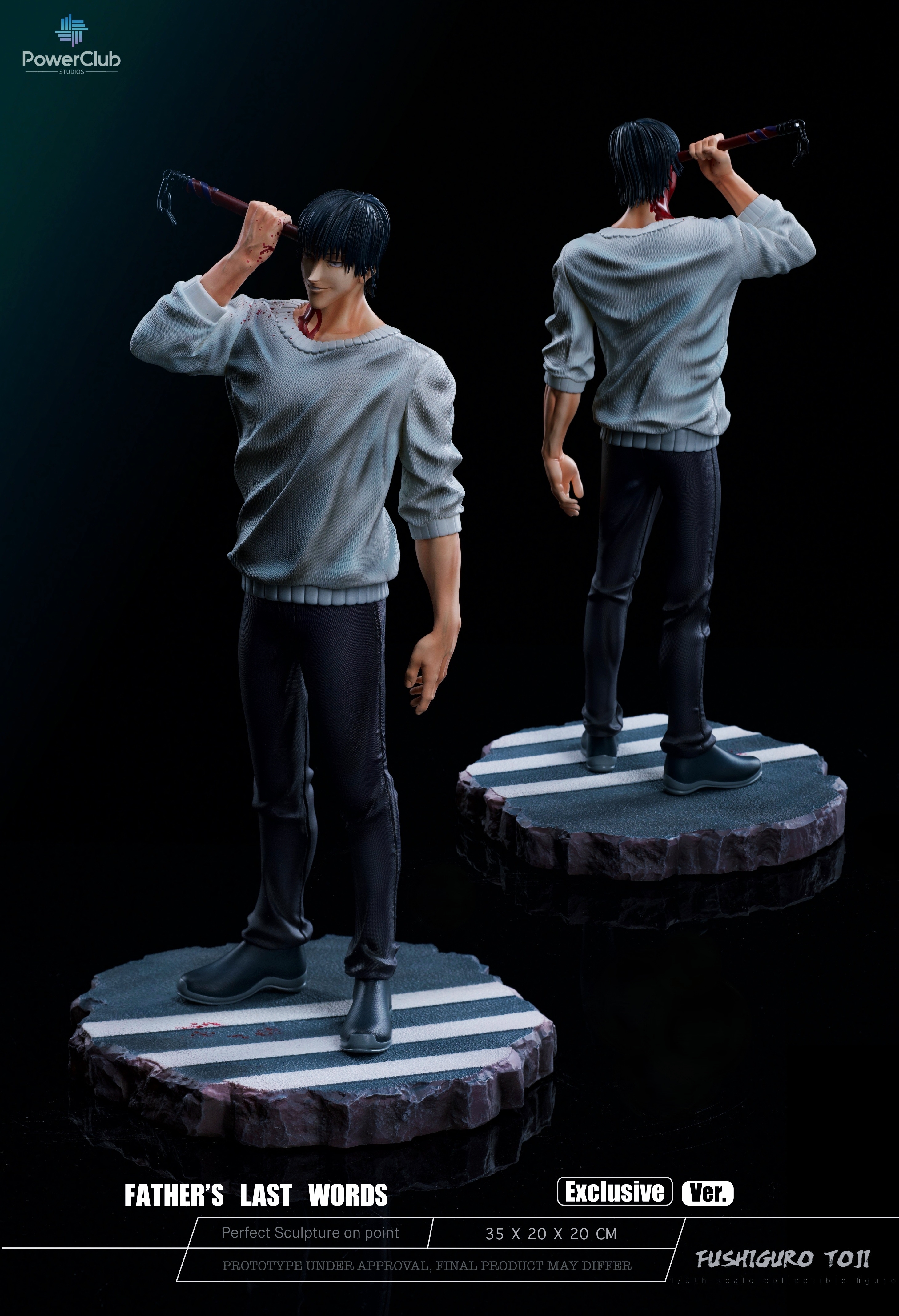 【Pre-sale】1/6 Scale Fushiguro Toji-PowerClub Studio