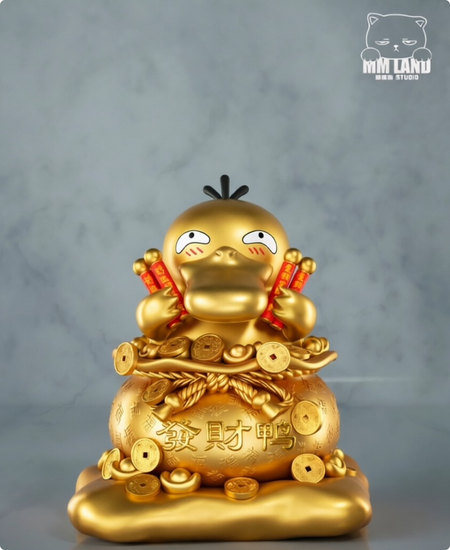 【Pre-sale】Wealthy Psyduck-Pokemon-MMLAND Studio