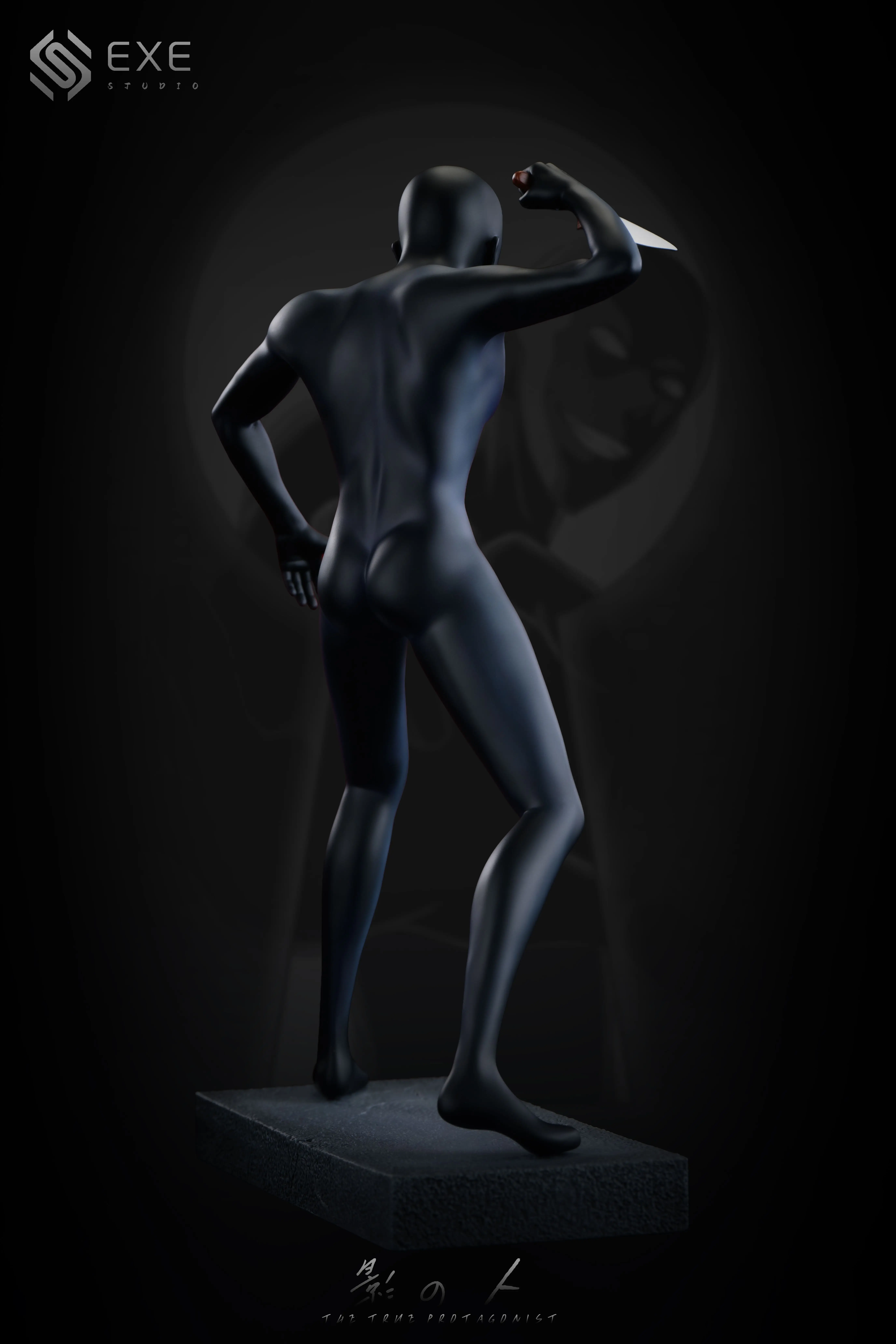 【Pre-sale】1/6 Scale The Man in Black-Detective Conan-EXE Studio