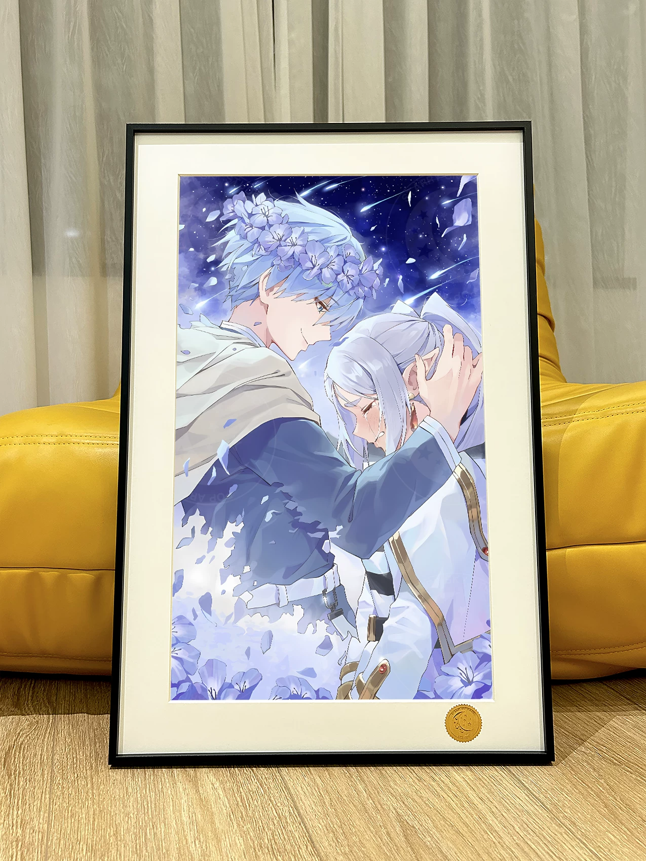 【Pre-sale】Decorative Painting of Himmel and Crying Frieren-Frieren at the Funeral-XingKong Studio