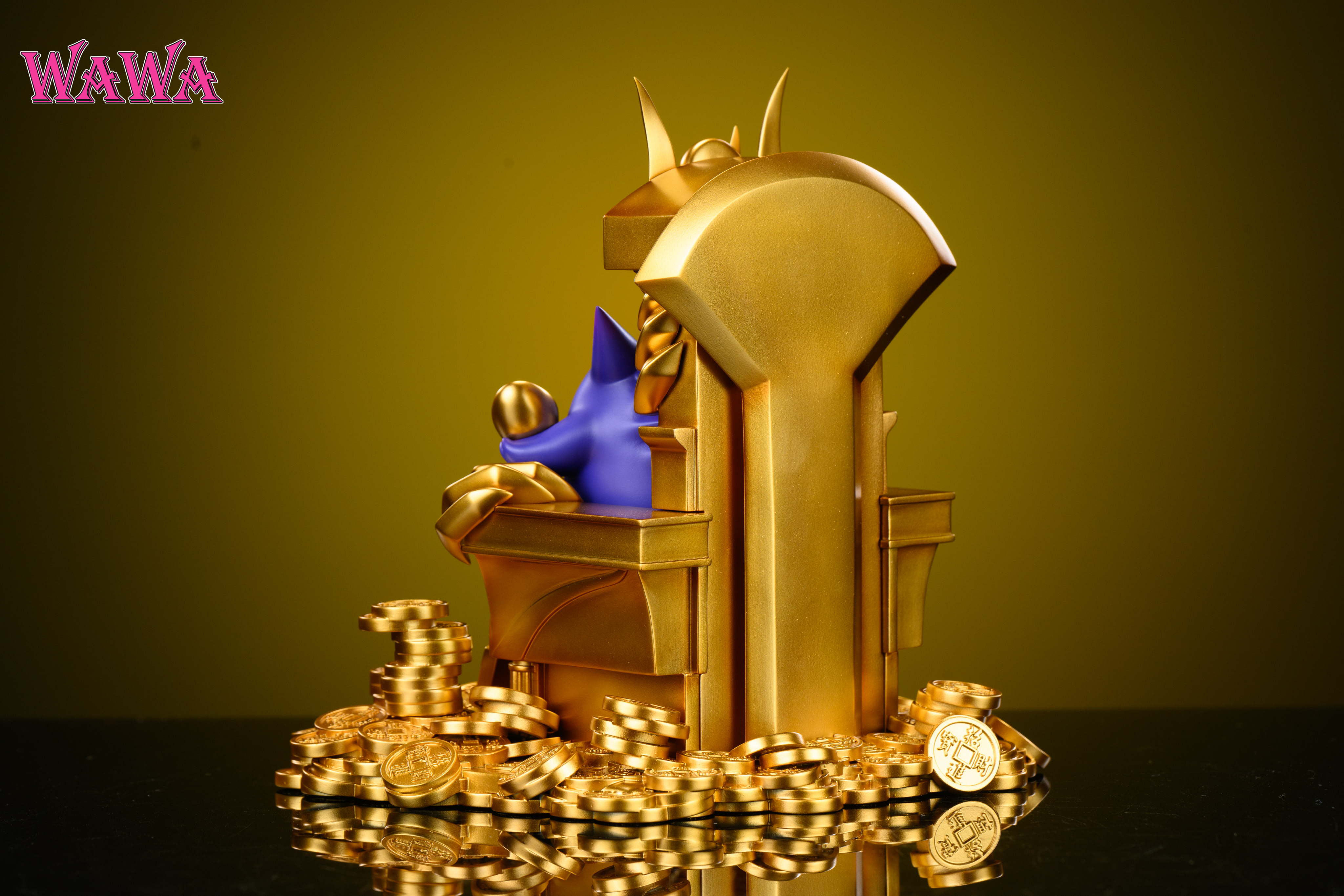 【Pre-sale】1/20 and Big Scale Wealth Attraction Throne Gengar-Pokemon-Wawa Studio