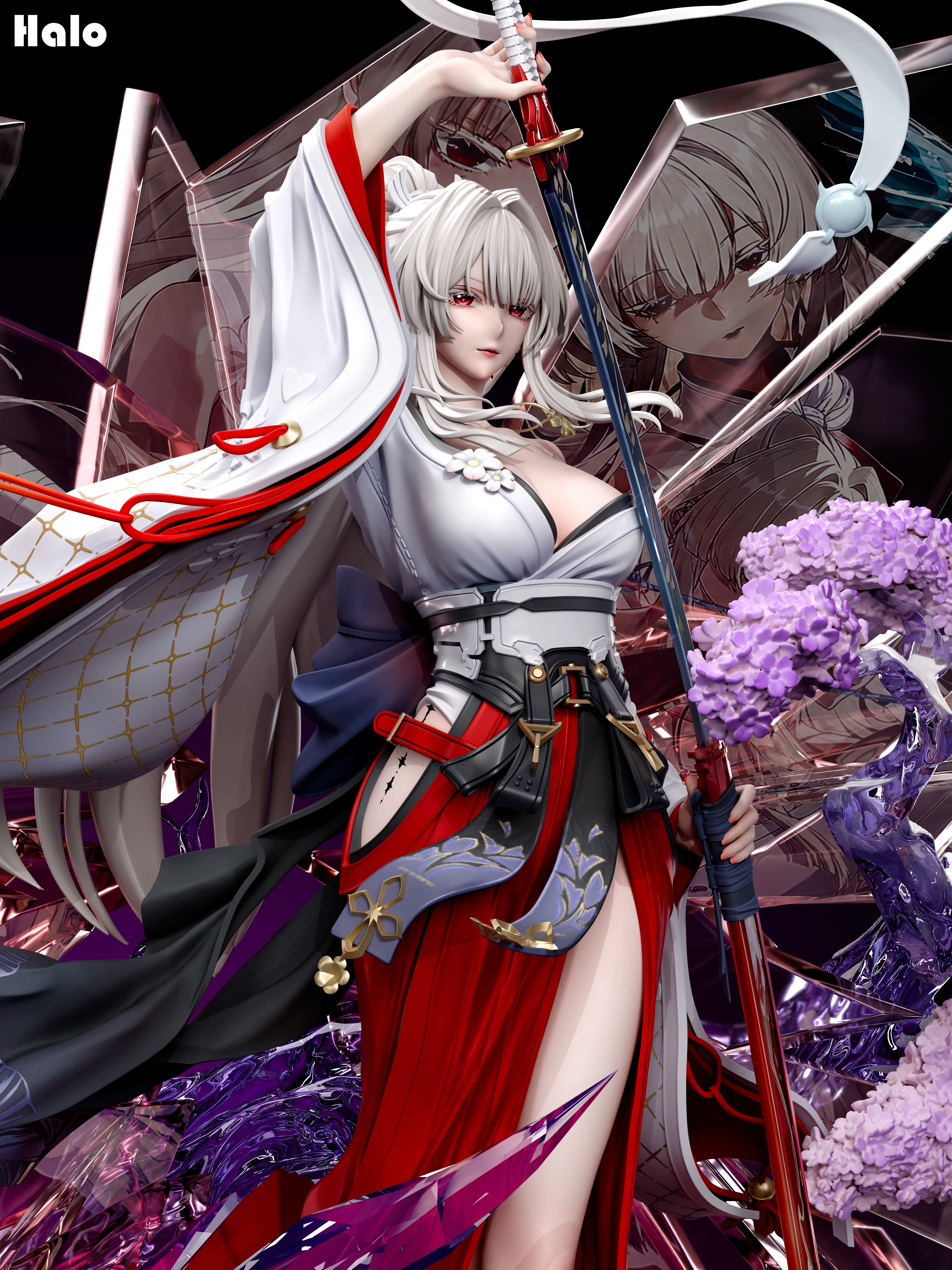 【Pre-sale】1/4 and 1/6 Scale Hiyuki-Wuthering Waves-Halo Studio