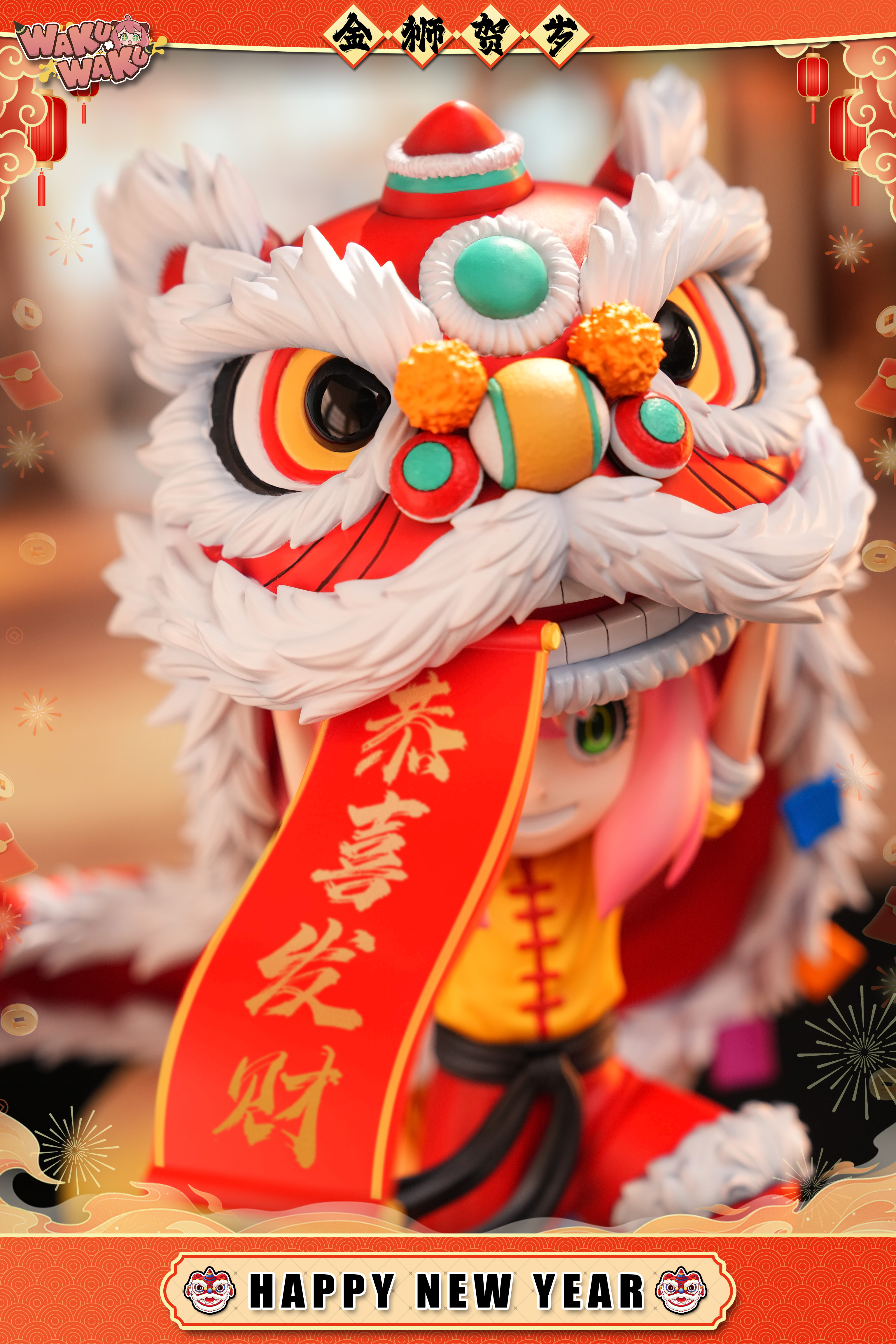 【Pre-sale】Happy New Year Anya-SPY X FAMILY-WAKUWAKU Studio