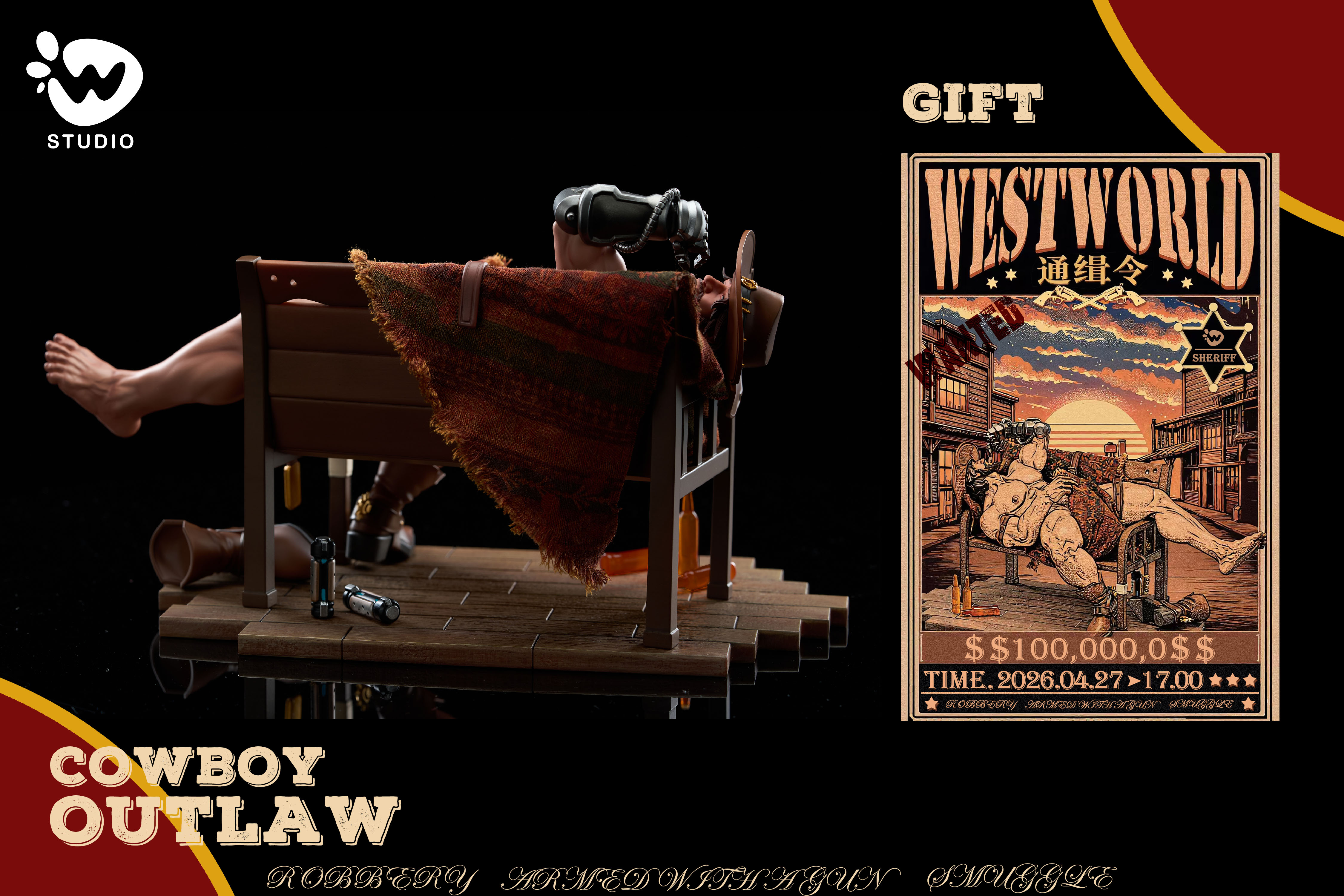 【Pre-sale】1/6 Scale Cowboy Outlaw-W Studio