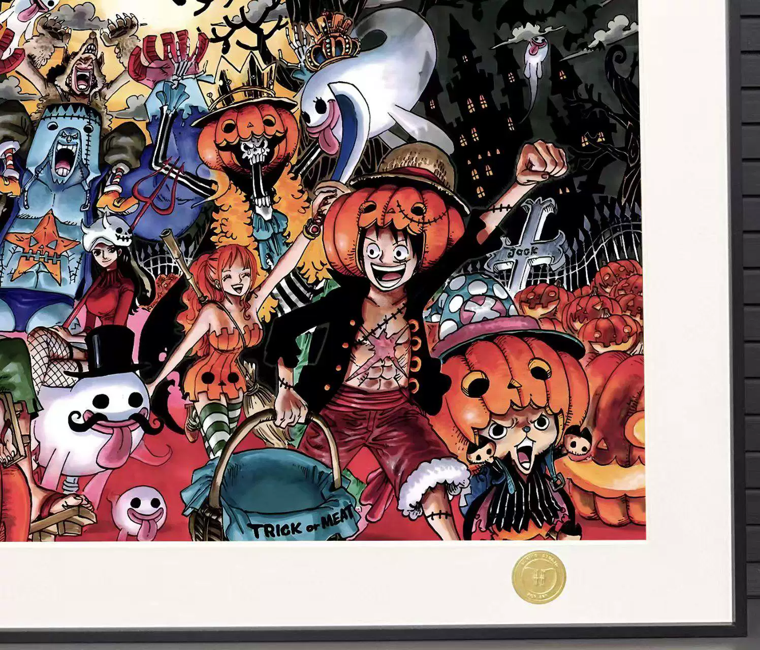 【Pre-sale】Decorative Painting of Halloween The Straw Hats-One Piece-H2 Studio