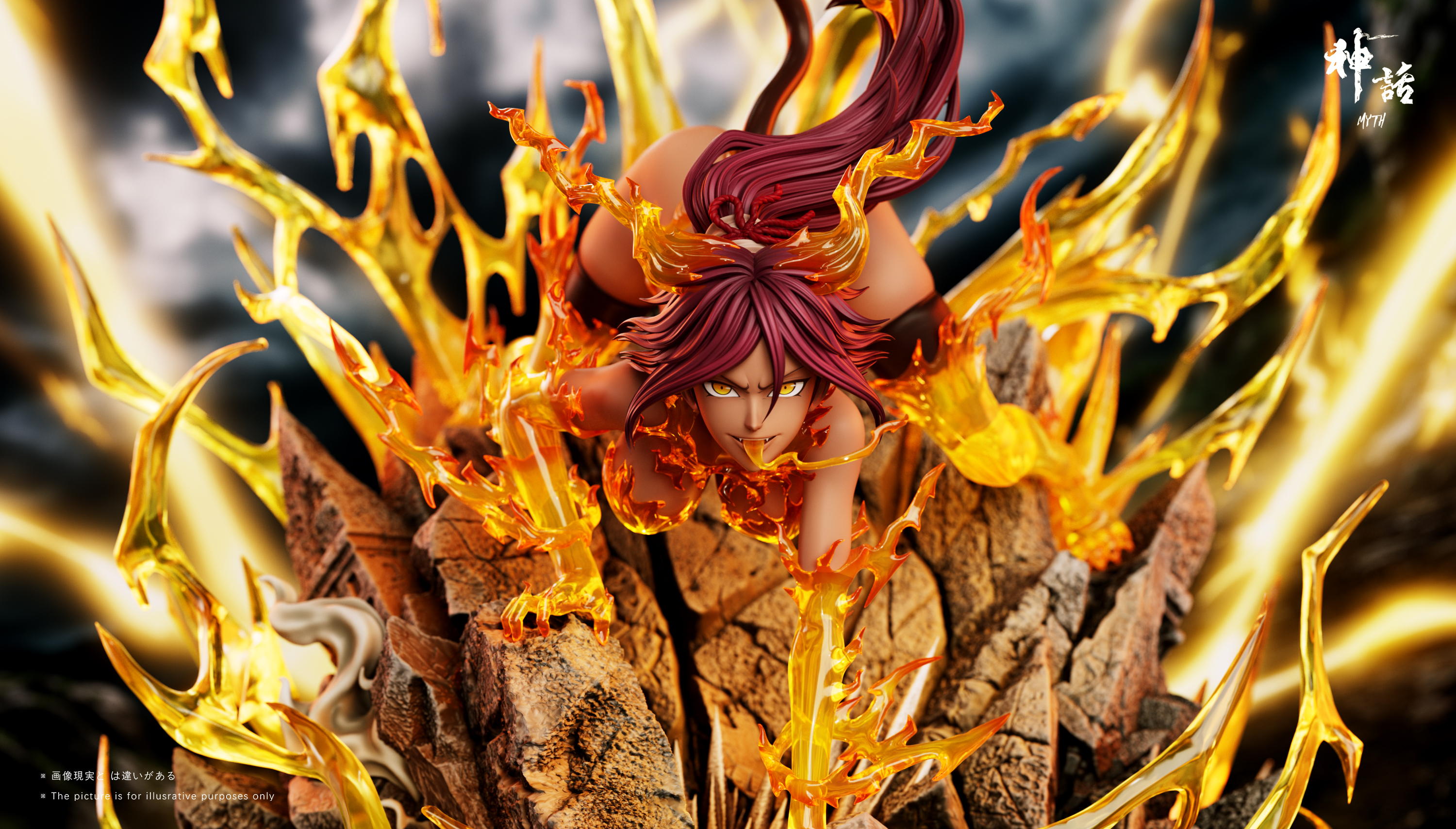 【Pre-sale】1/6 Scale Shihouin Yoruichi-Bleach-Myth Studio