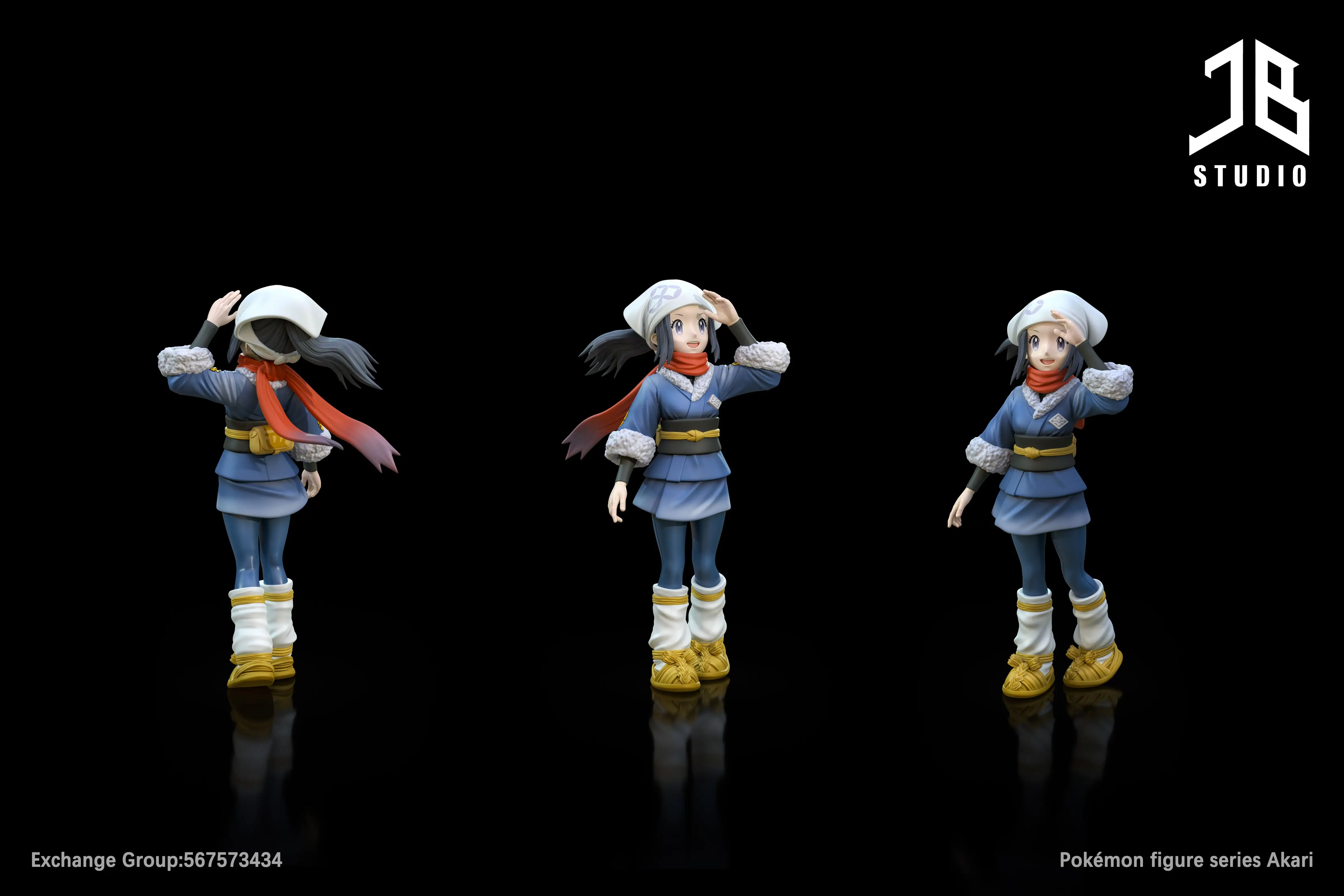 【Pre-sale】1/20 Scale Akari-Pokemon-JB Studio