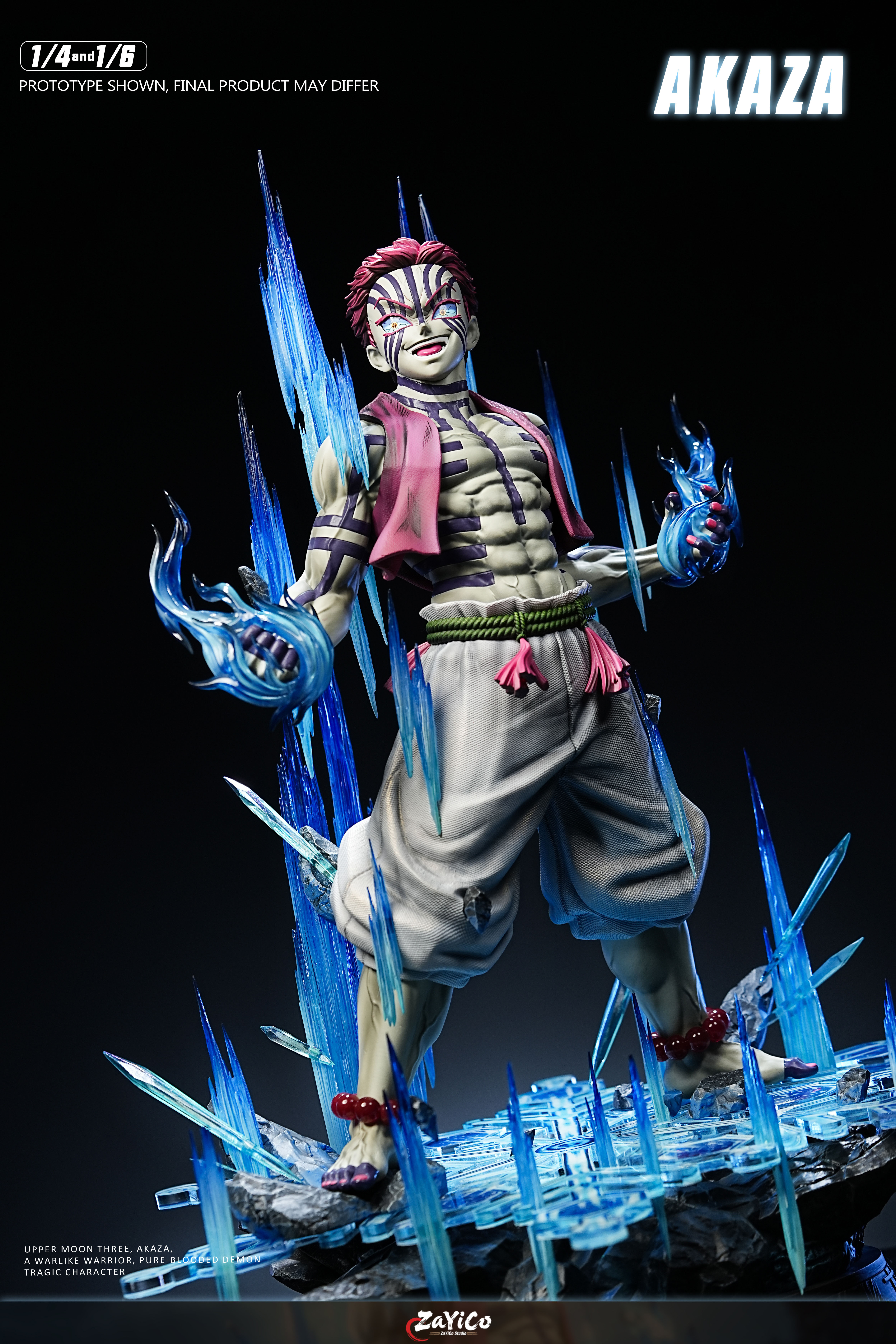 【Pre-sale】1/6 and 1/4 Scale Standing Akaza with LED-Zayico Studio