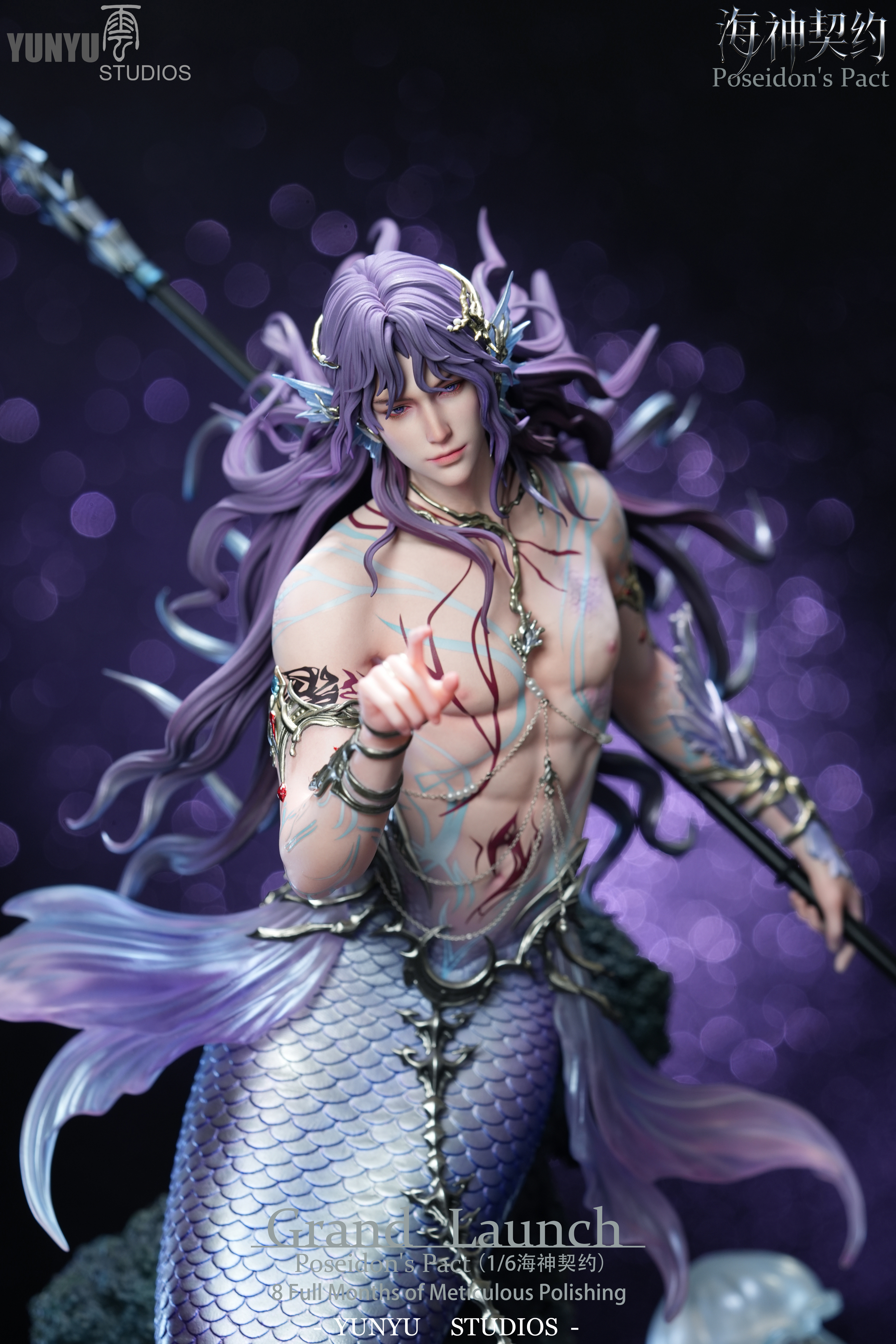 【Pre-sale】1/6 Scale Grand Launch Poseidon's Pact Rafayel-YunYu Studio
