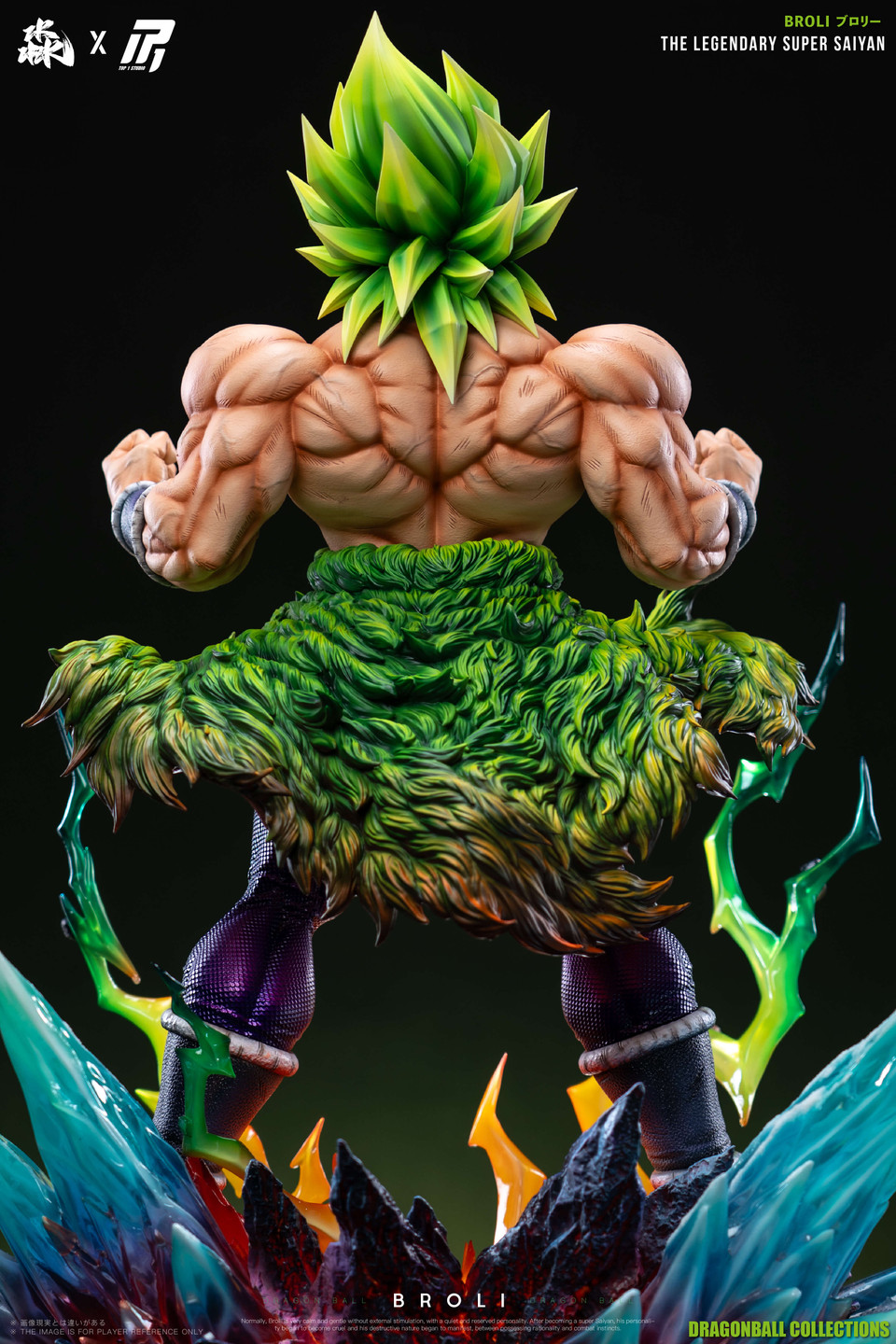 【Pre-sale】1/6 Scale Broly with LED-Dragon Ball-Miao × TOP 1 Studio