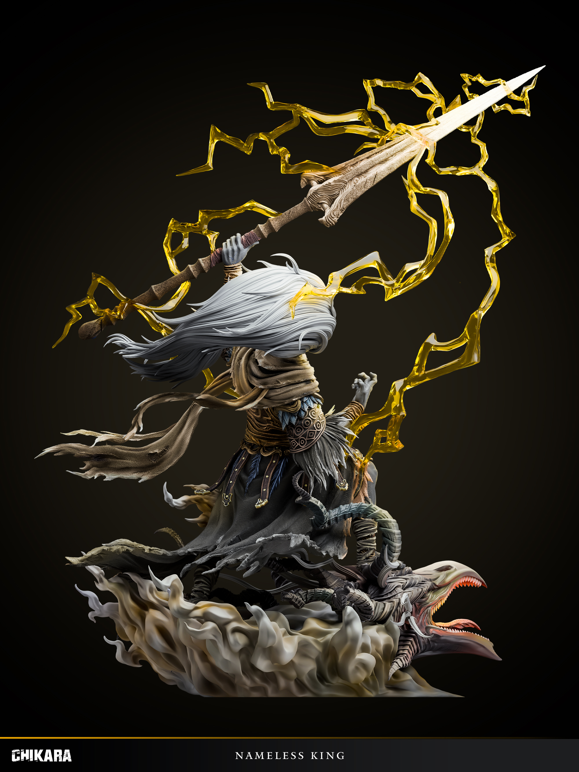 【Pre-sale】1/4 Scale Nameless King with LED-Dark Souls 3-CHIKARA Studio