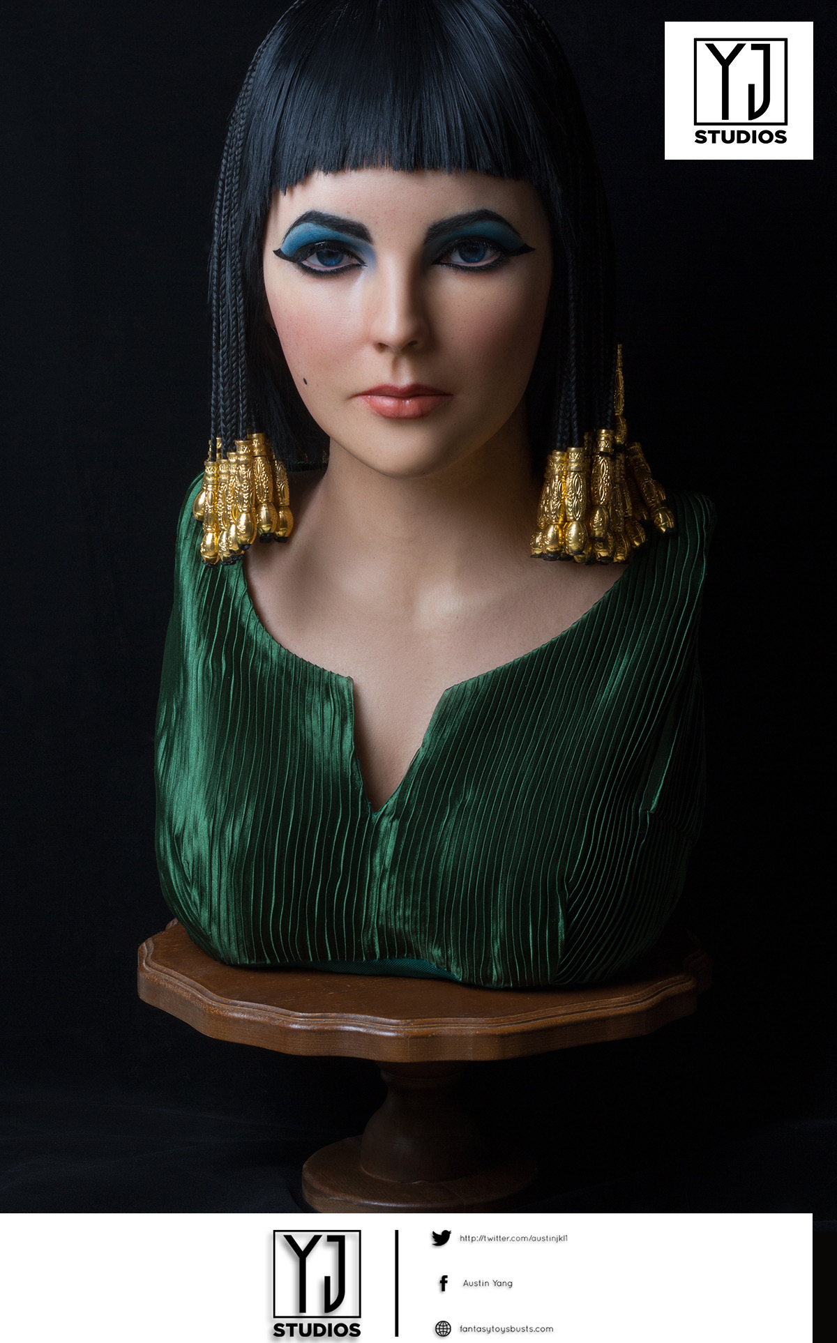 【Pre-sale】1/1 Scale Bust of Cleopatra-YJ Studio
