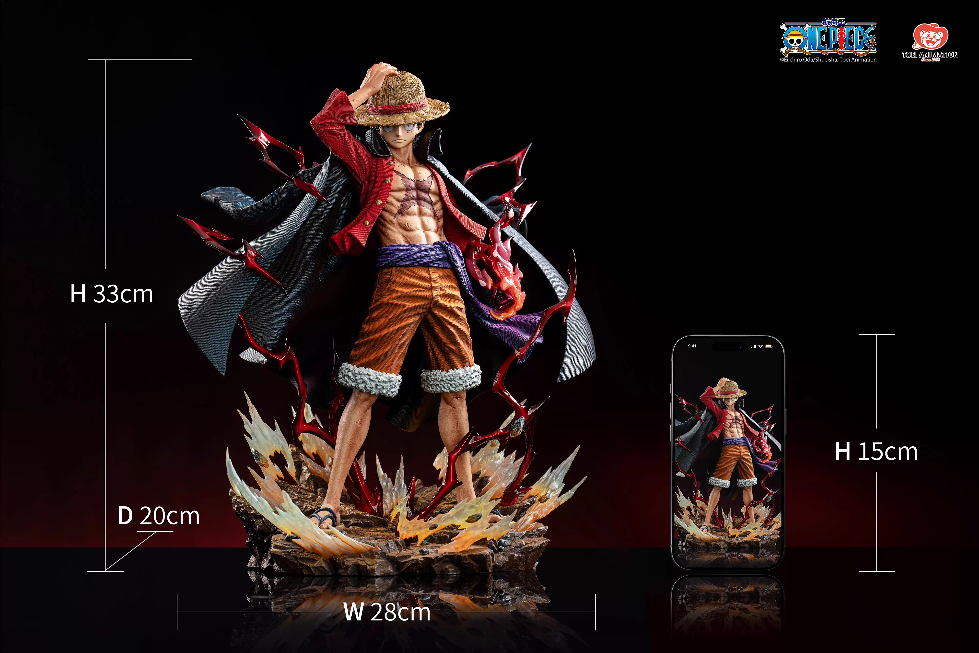 【Pre-sale】1/6 Scale Luffy Lightweight Licensed-JIMEI PALACE Studio