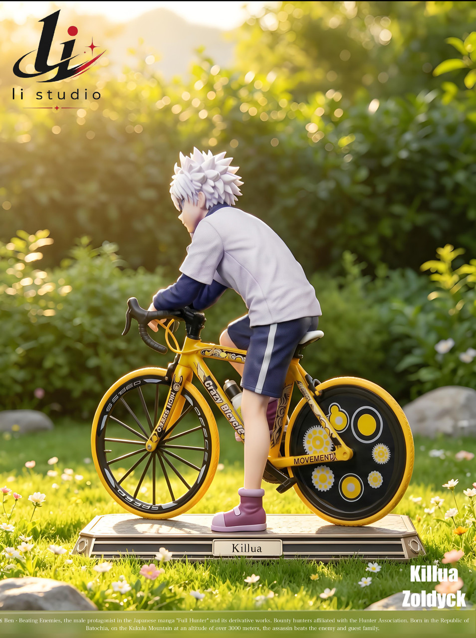 【Pre-sale】1/6 Scale Bicycle Killua Zoldyck-Li Studio