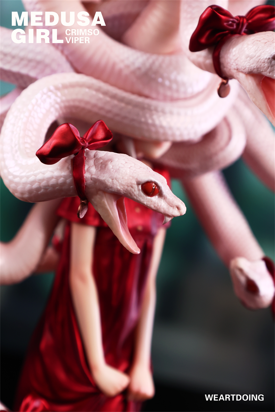 【Pre-sale】Medusa Girl-Green Viper and Crimson Viper-WeArtDoing Studio