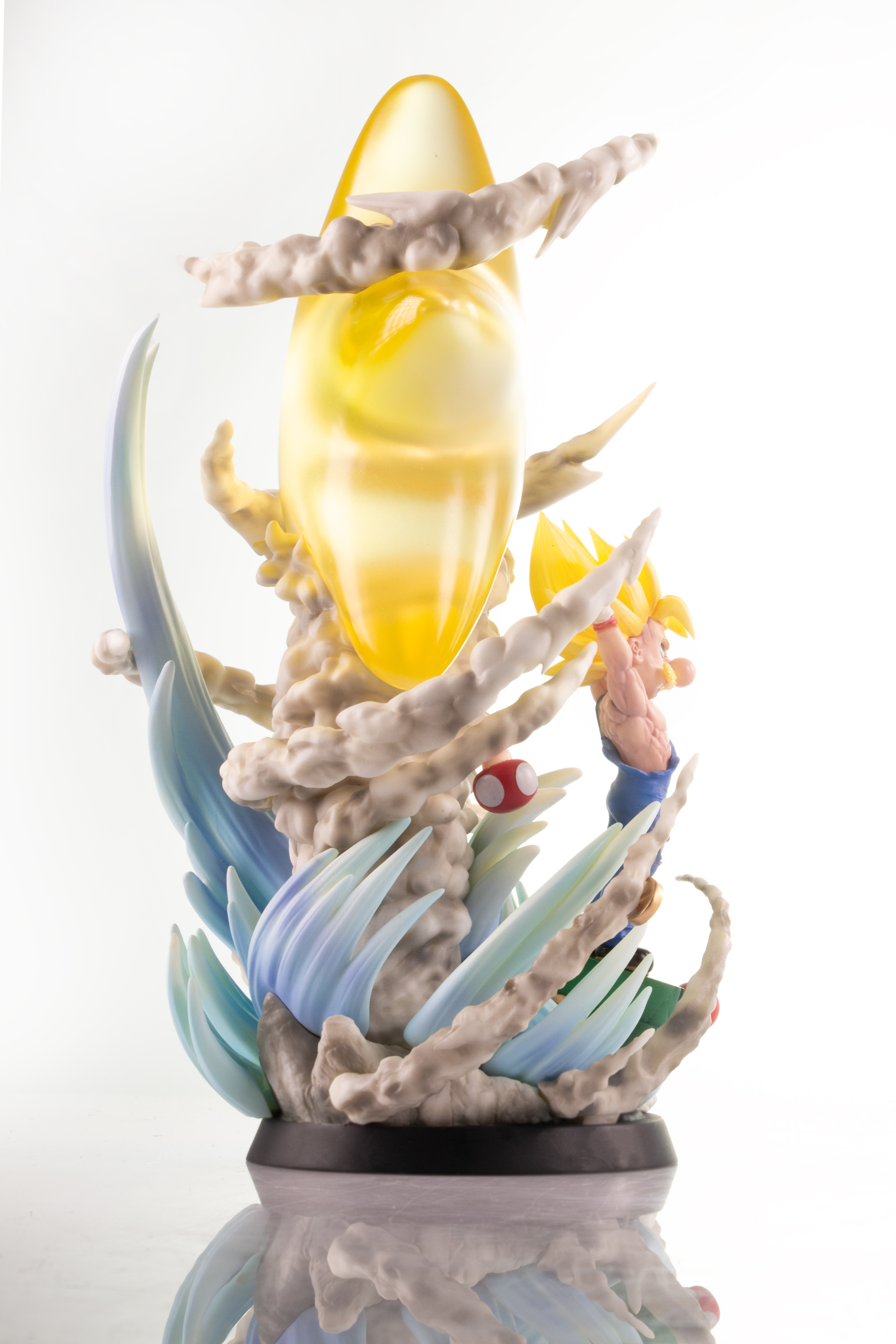【Pre-sale】Super Saiyan Mario with LED-ChaoShe Studio