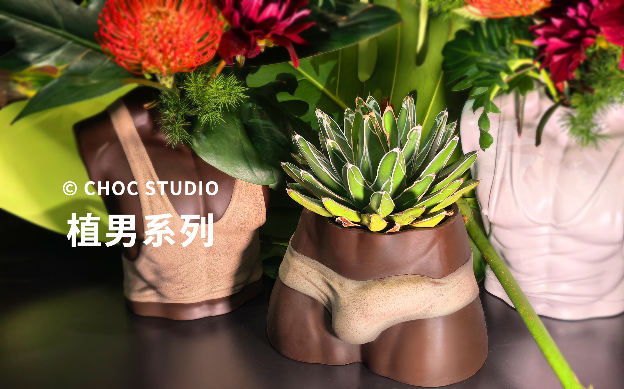 【Pre-sale】Flowerpot Plant Guy-CHOC studio
