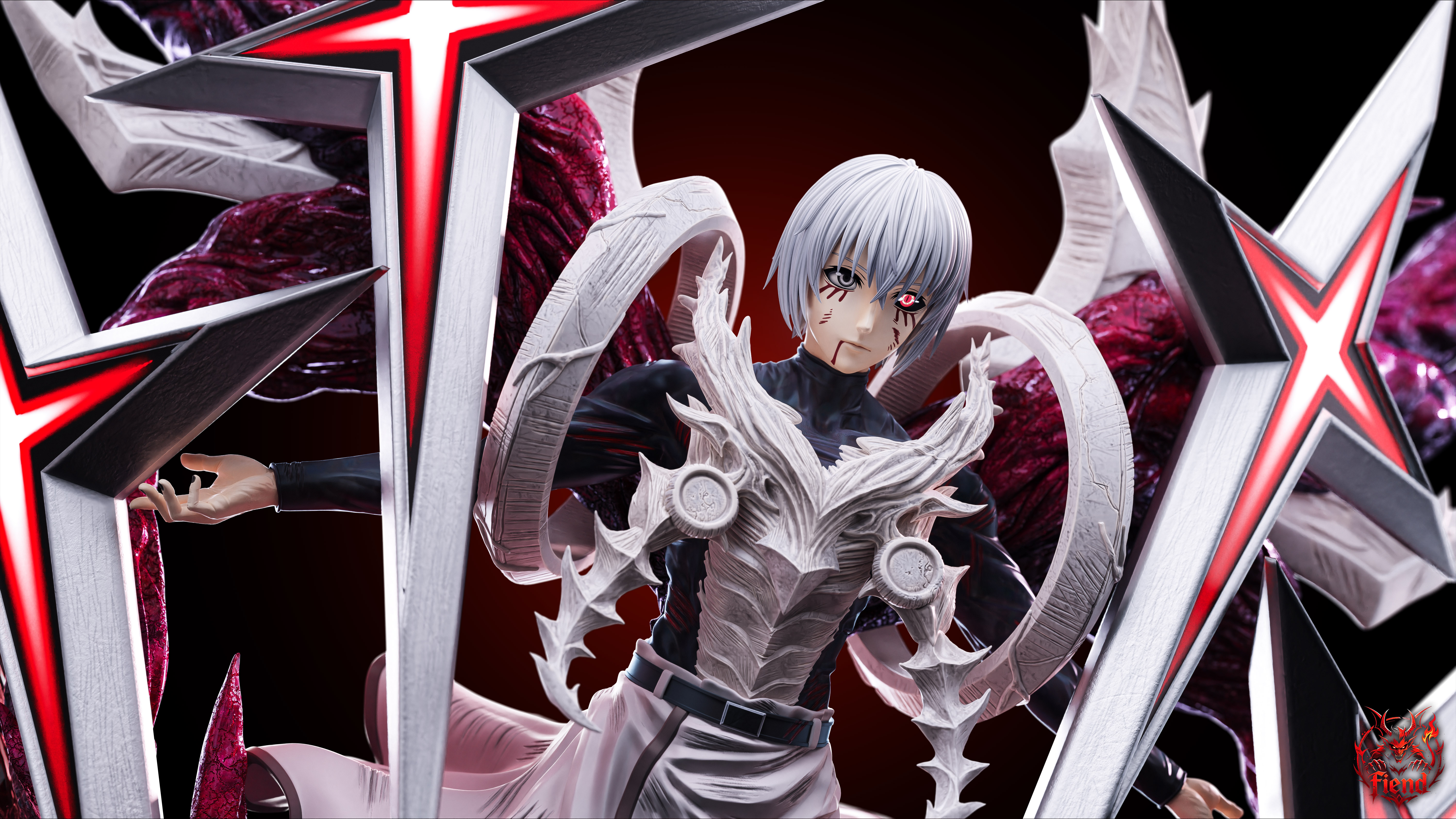 【Pre-sale】1/6 Scale Ken Kaneki-Tokyo Ghoul‌-Fiend Studio