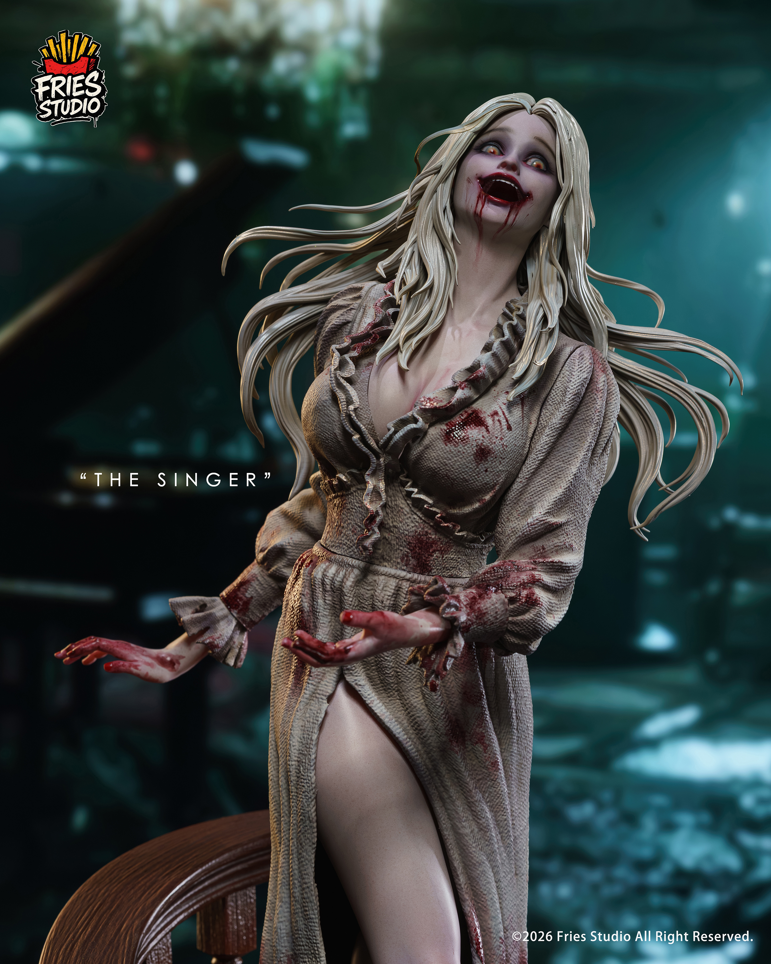 【Pre-sale】1/3 Scale The Singer-Resident Evil-Fries Studio