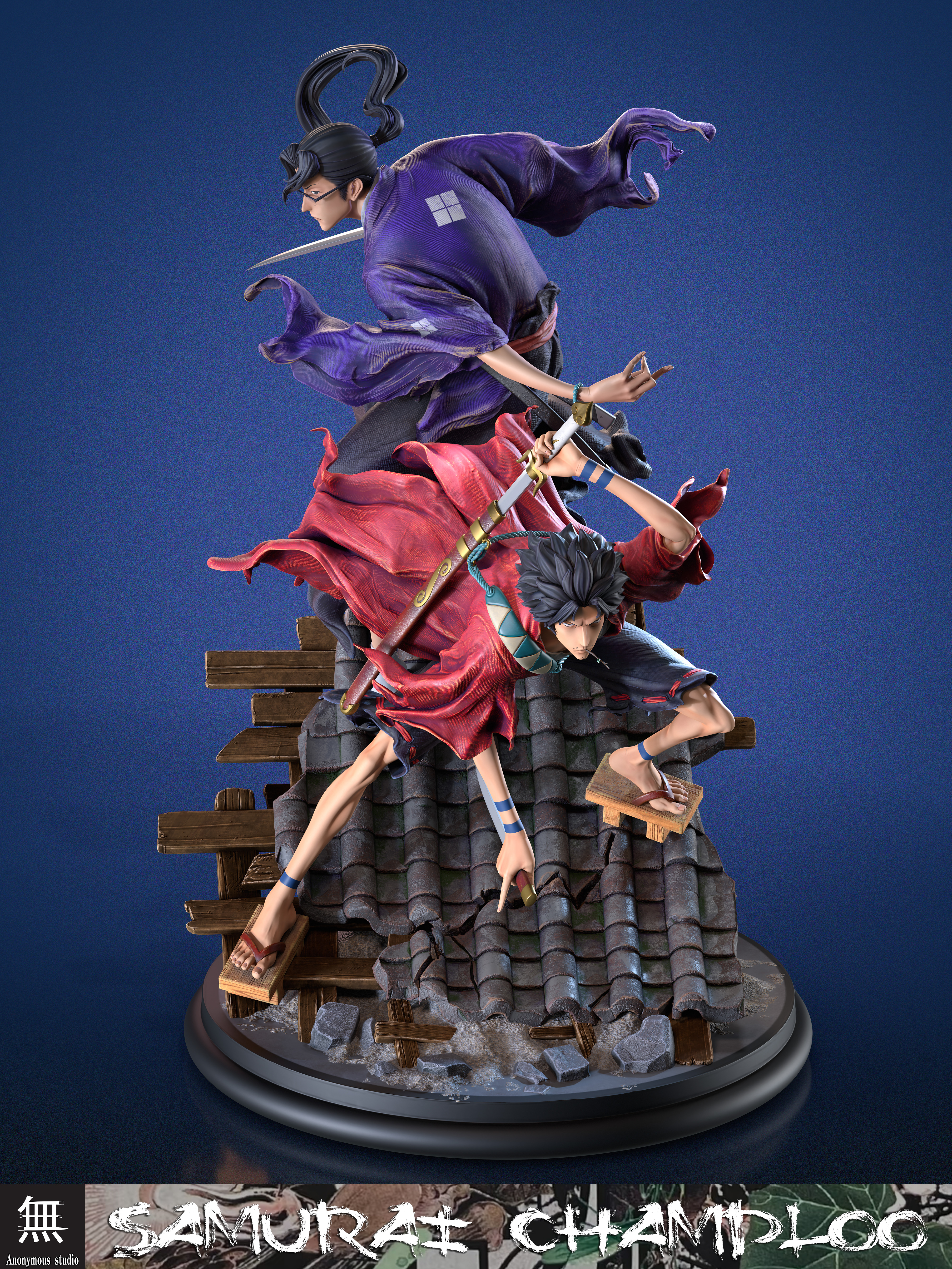 【Pre-sale】1/4 Scale Mugen and Jin-Anonymous Studio