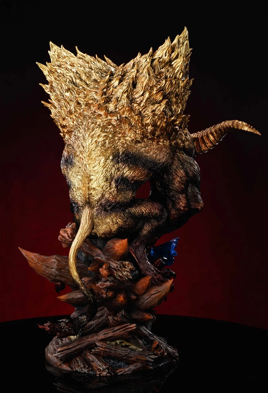 【Pre-sale】1/10 Scale Furious Rajang with LED-Monster Hunter-SWORD and WING Studio