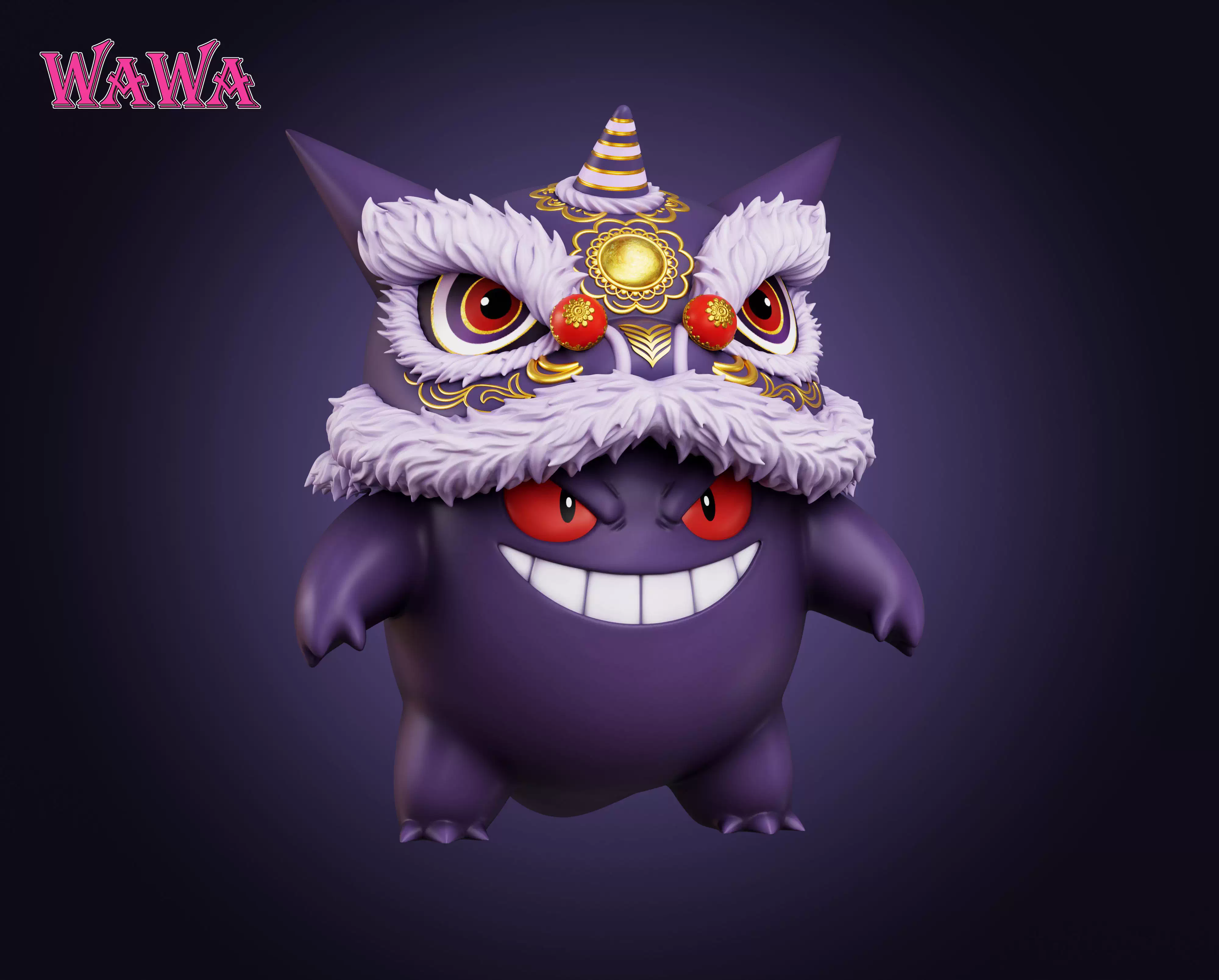 【Pre-sale】Dance Lion Gengar-wawa Studio