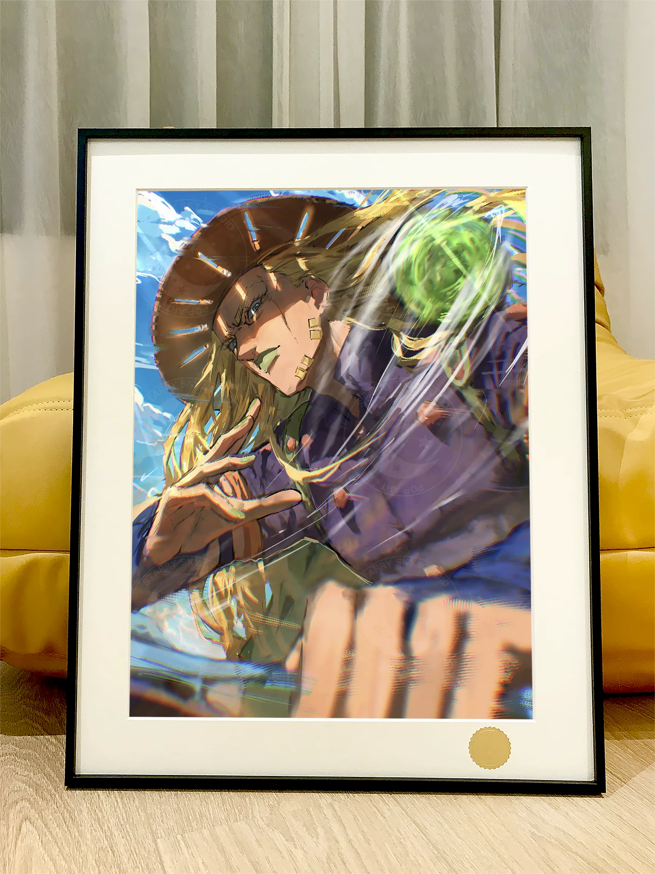 【Pre-sale】Decorative Painting of Julius Caesar Zeppeli-JoJo's Bizarre Adventure-XingKong Studio