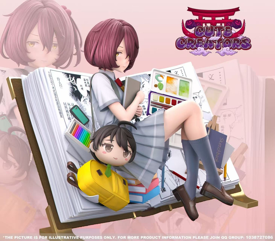 【Pre-sale】1/6 Scale Chika Komari-Cute Creators Studio
