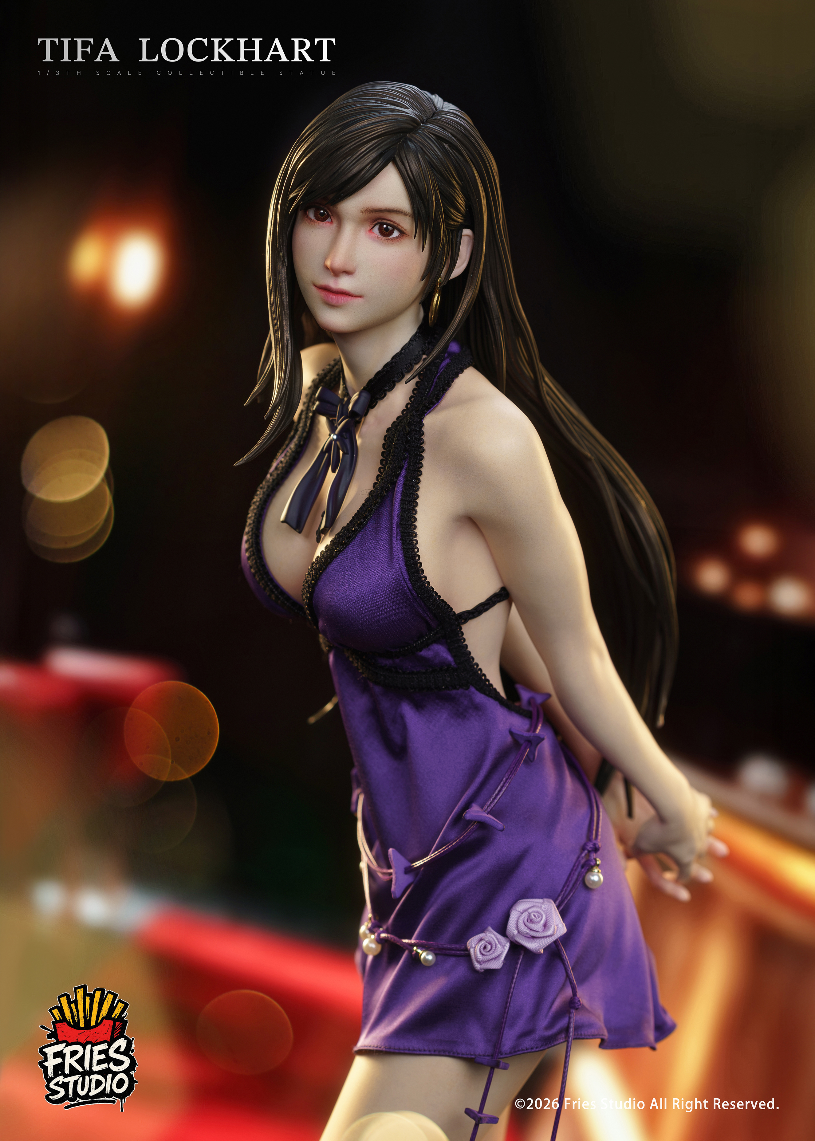 【Pre-sale】1/3 Scale Purple Dress Tifa-Fries Studio