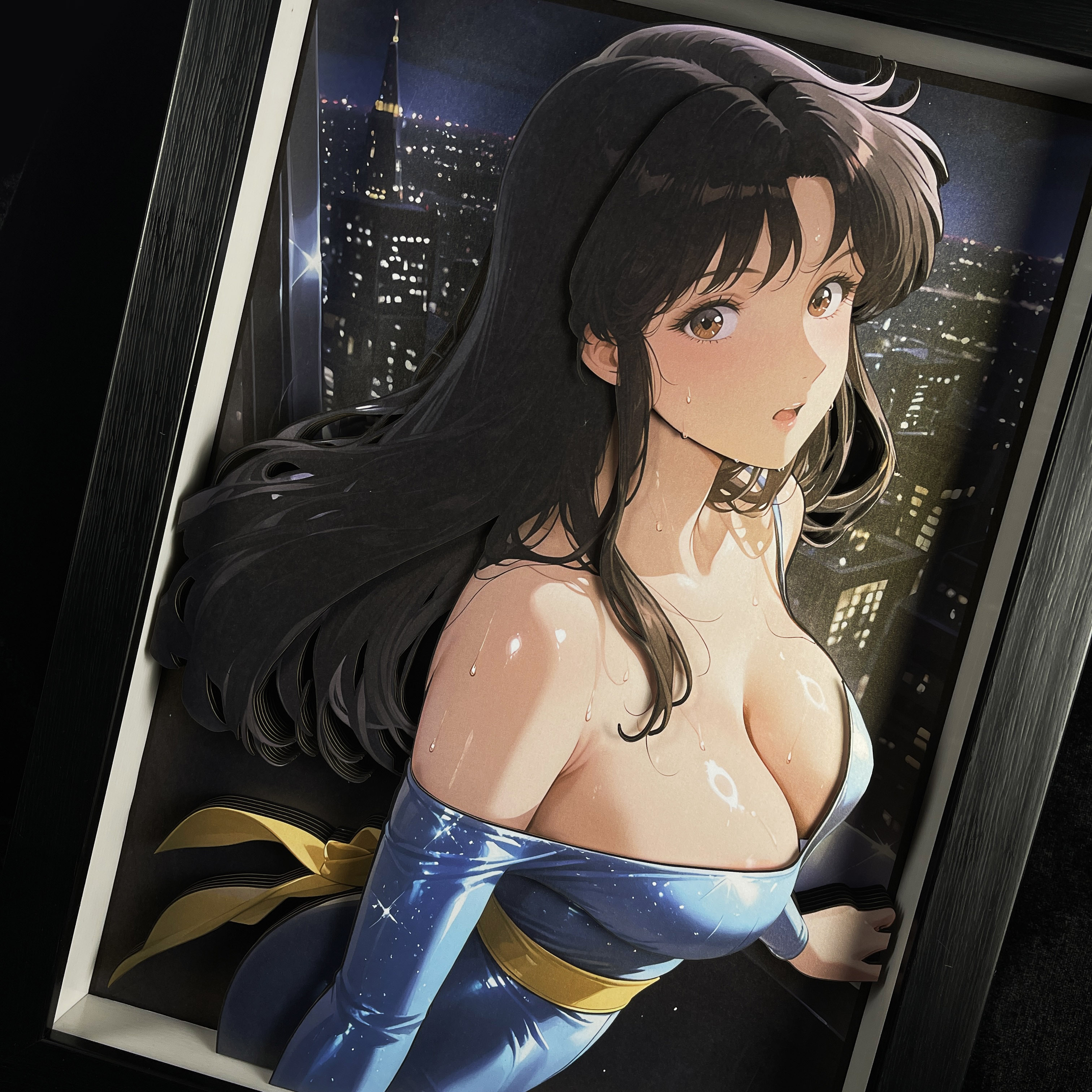 【Pre-sale】Decorative Painting of Kisugi Hitomi-Black and White Studio