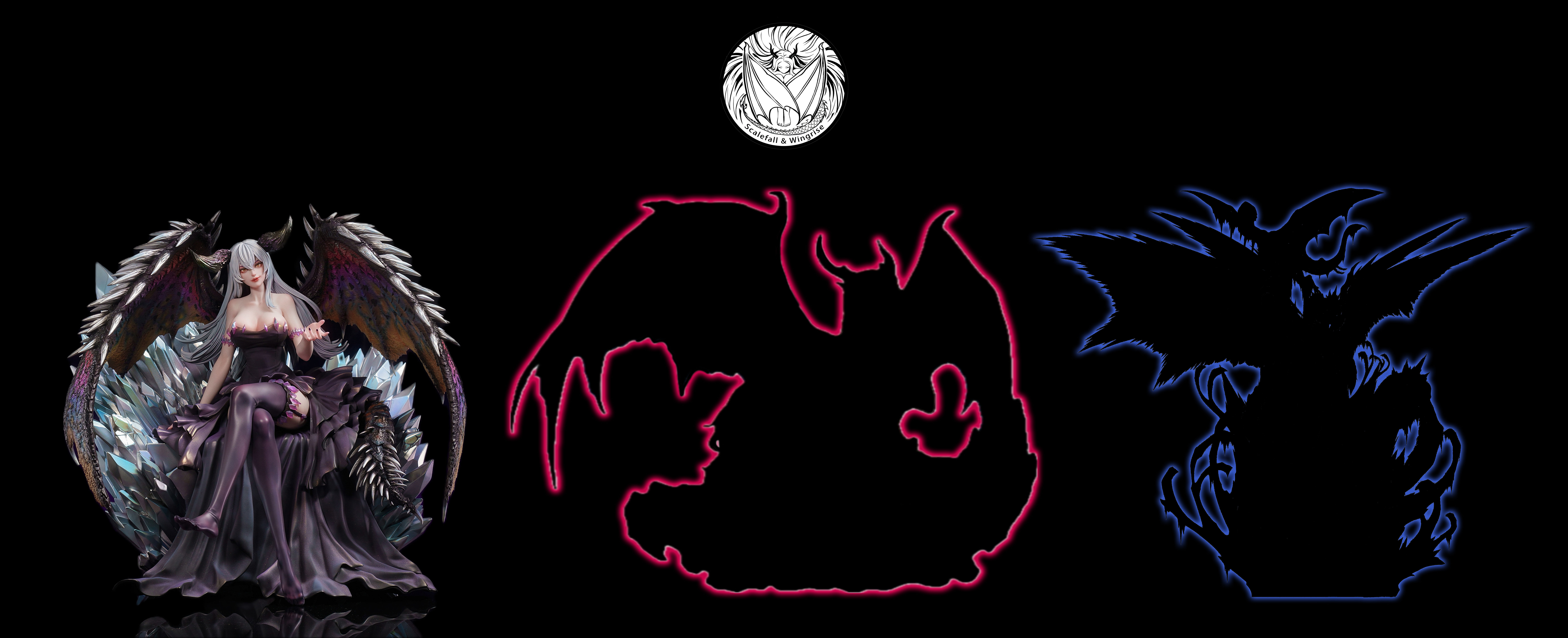 【Pre-sale】1/4 Scale Ruiner Nergigante Girl-Scalefall and Wingrise Studio