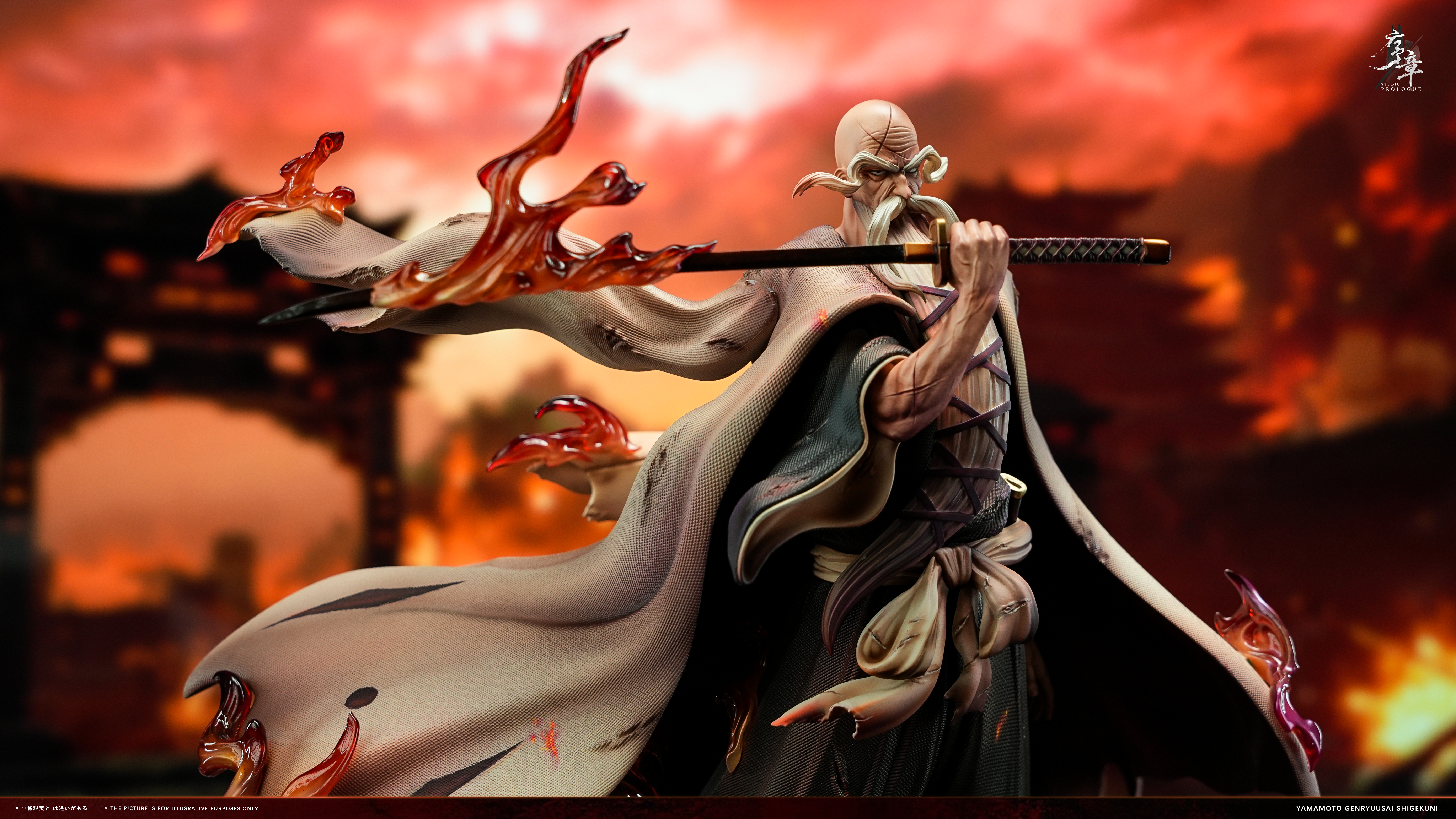 【Pre-sale】1/6 Scale Yamamoto Genryusai Shigekuni-Bleach-Prologue Studio