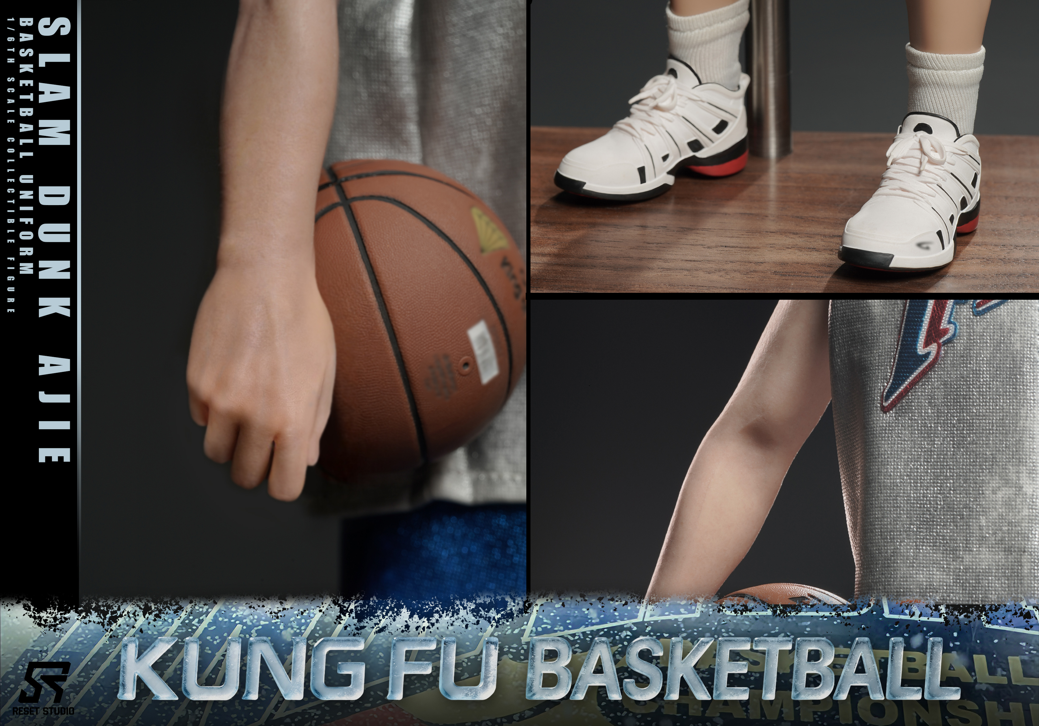 【Pre-sale】1/6 Scale KungFu Basketball AJie-Reset Studio