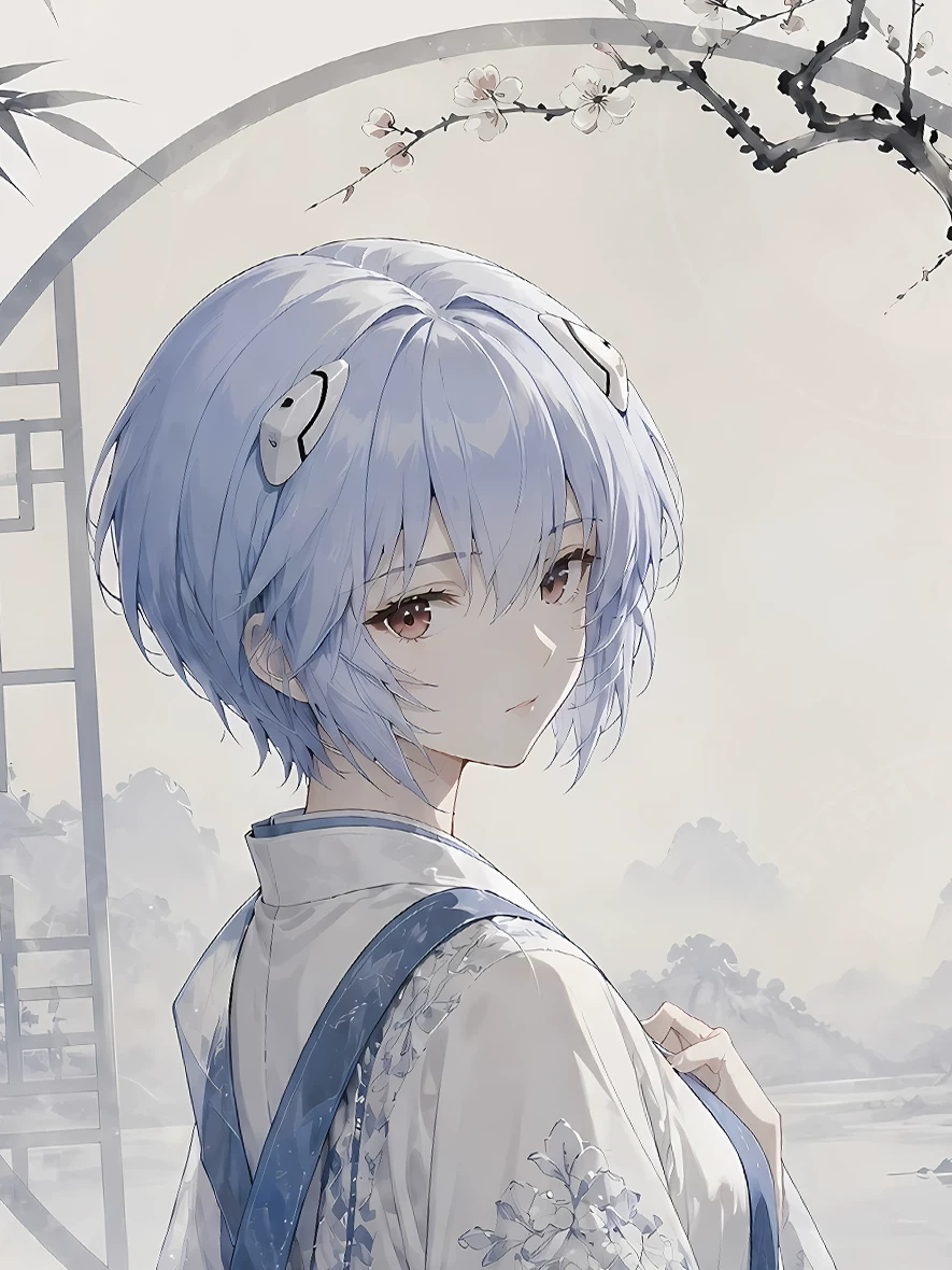 【Pre-sale】Decorative Painting of Ayanami Rei-EVA-XingKong Studio