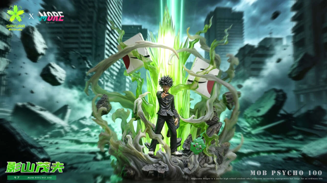【Pre-sale】Shigeo Kageyama with LED-Mob Psycho 100-Sakura × More Studio