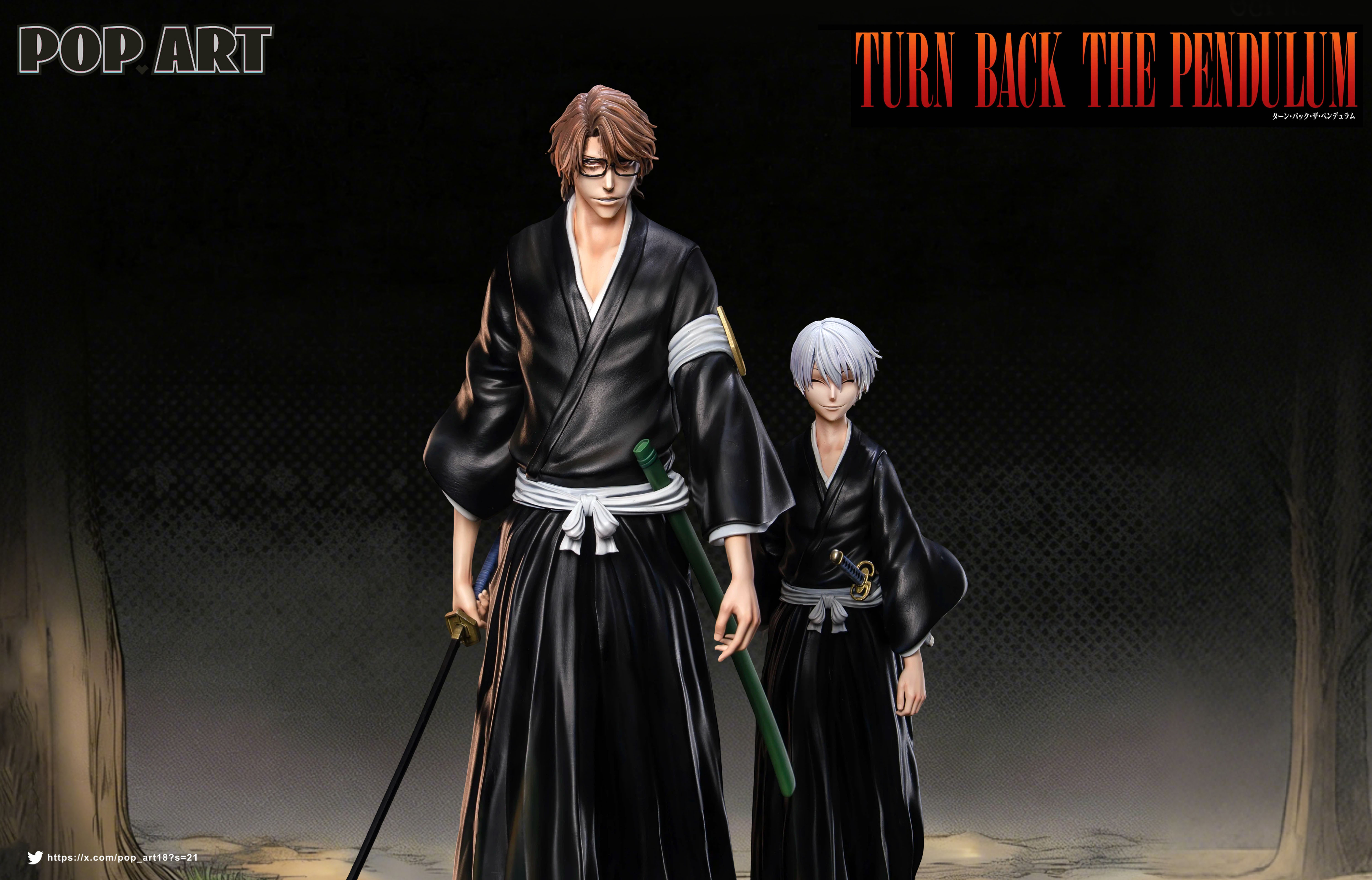 【Pre-sale】1/6 Scale Sosuke Aizen and Ichimaru Gin-POP.ART Studio
