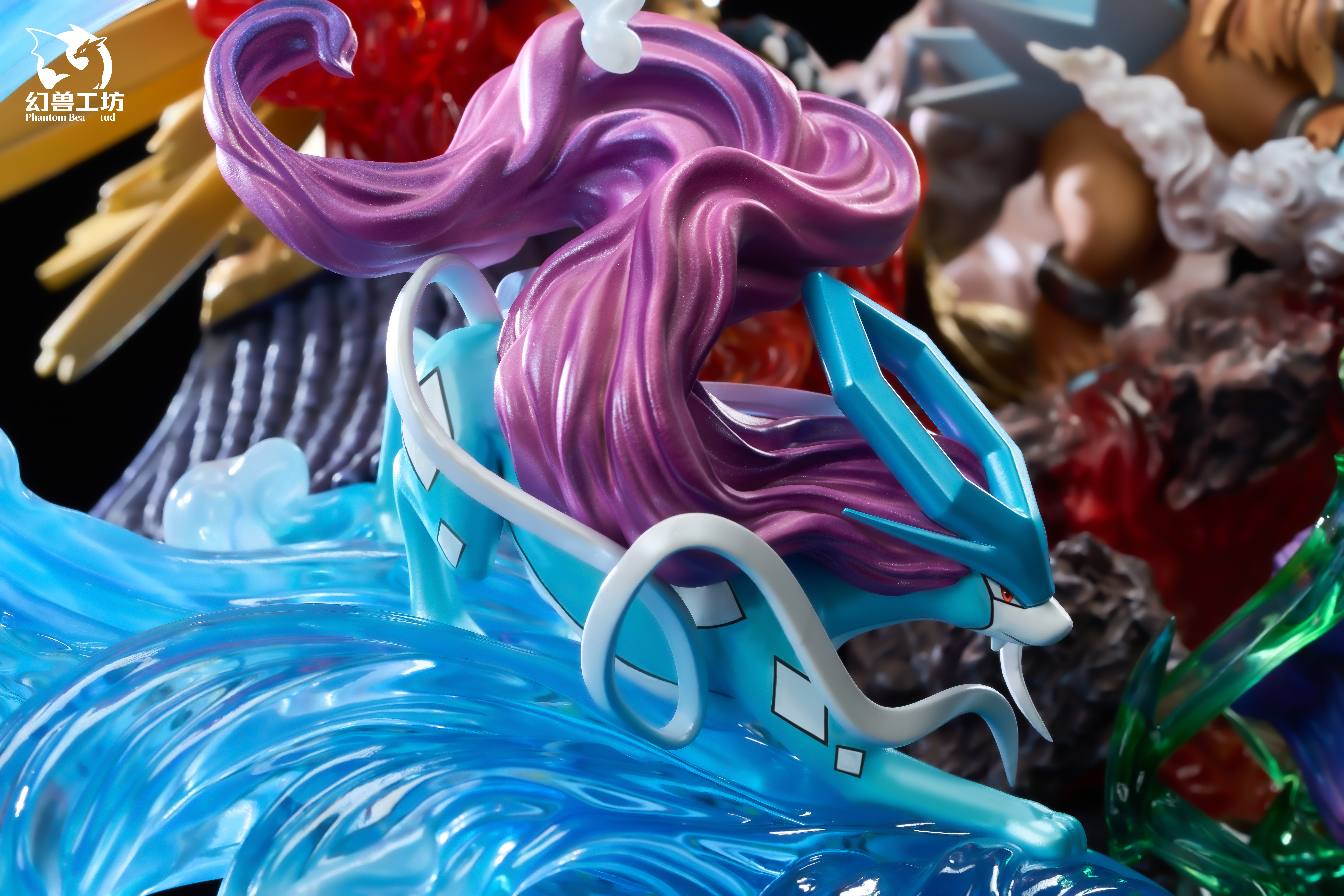 【Pre-sale】Ho-Oh and Legendary beasts with LED-Phantom Beast Studio