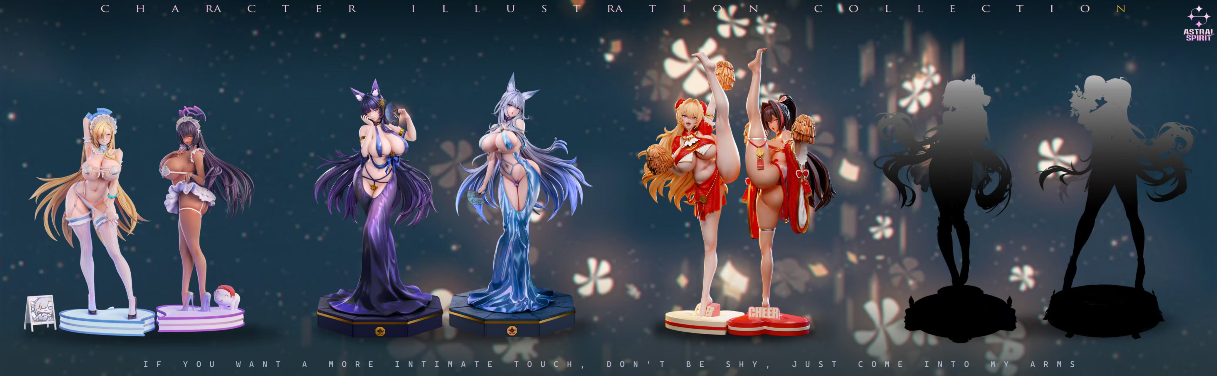 【Pre-sale】1/4 Scale Cheer Squad Girls-AstralSpirit Studio