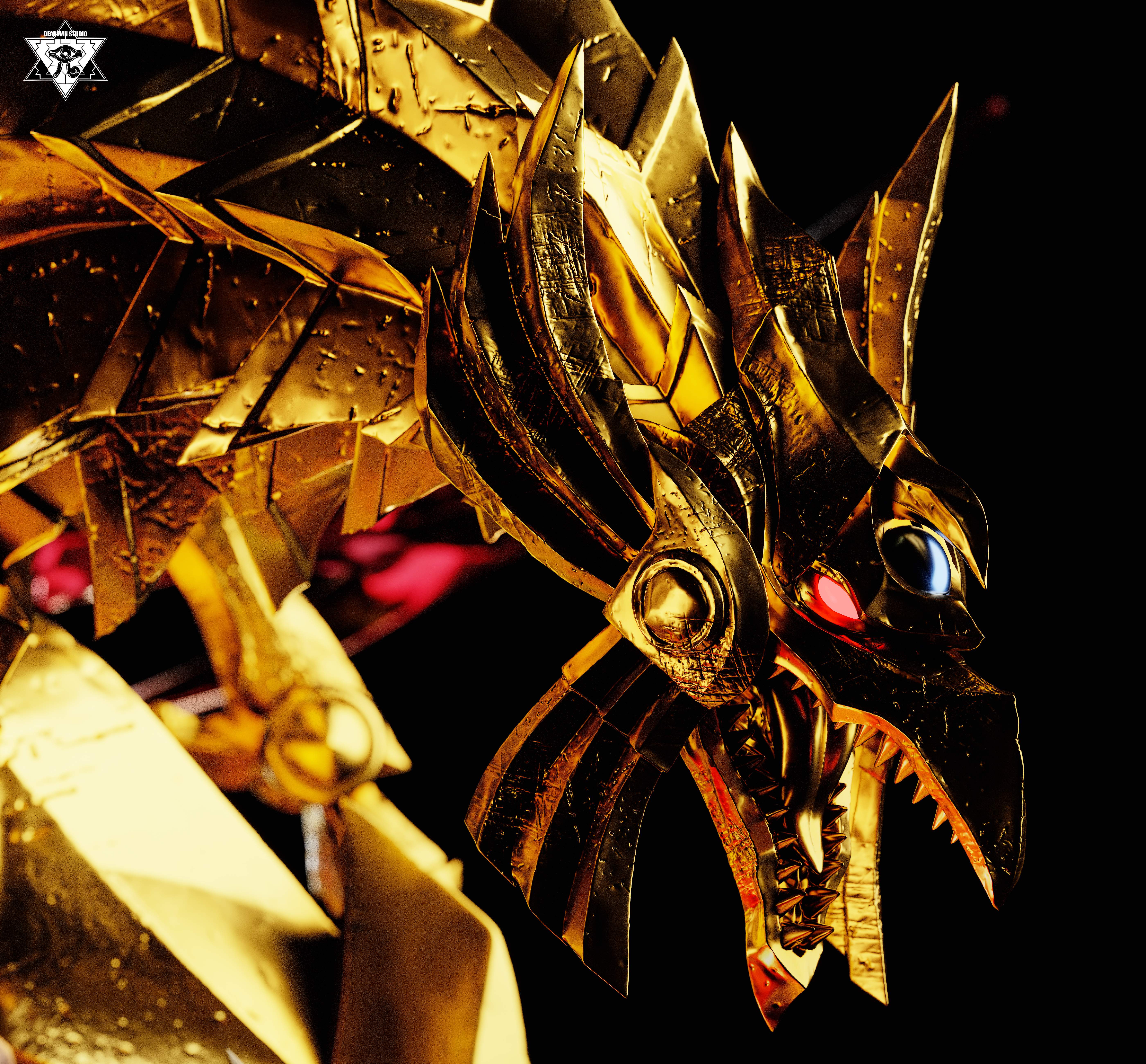 【Pre-sale】Graduation-level collection statue 003: THE WINGED DRAGON OF RA-Yu-Gi-Oh!-Deadman Studio