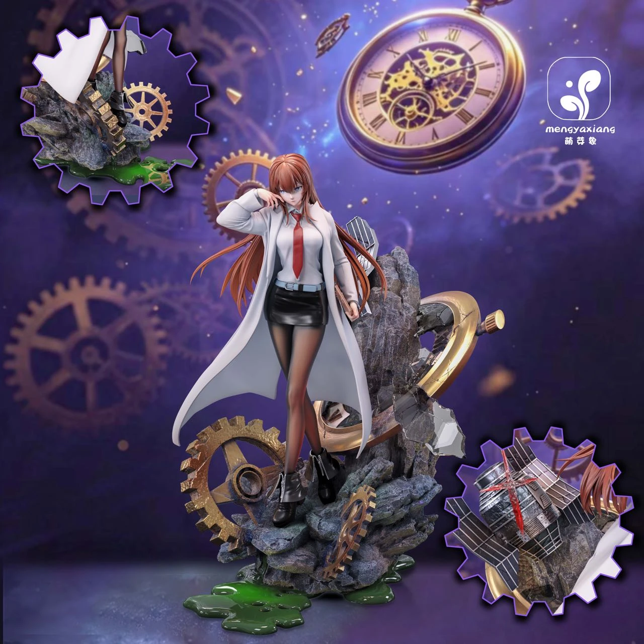 【Pre-sale】1/6 Scale Makise Kurisu-Steins Gate-MengYaXiang Studio