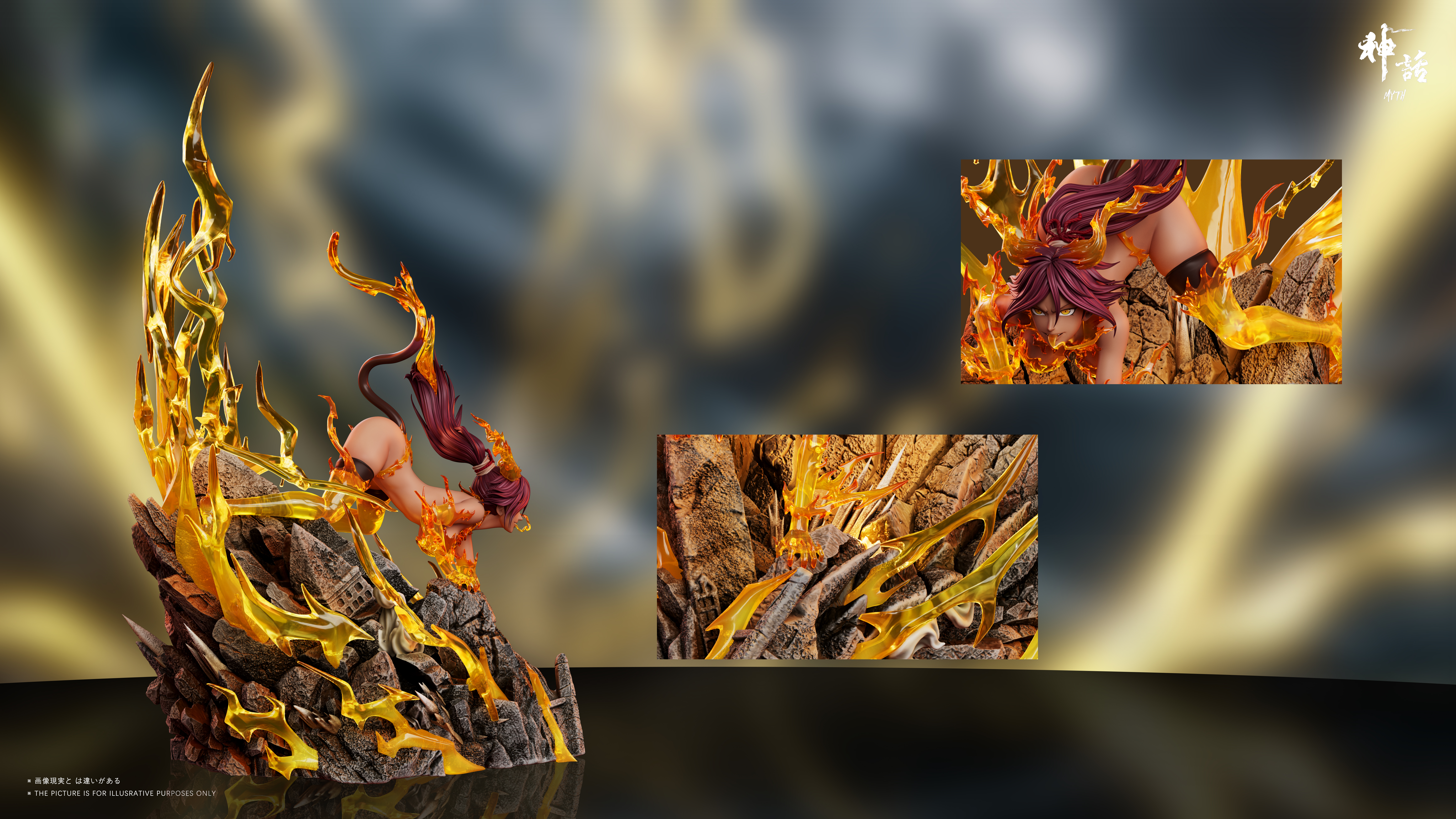 【Pre-sale】1/6 Scale Shihouin Yoruichi-Bleach-Myth Studio
