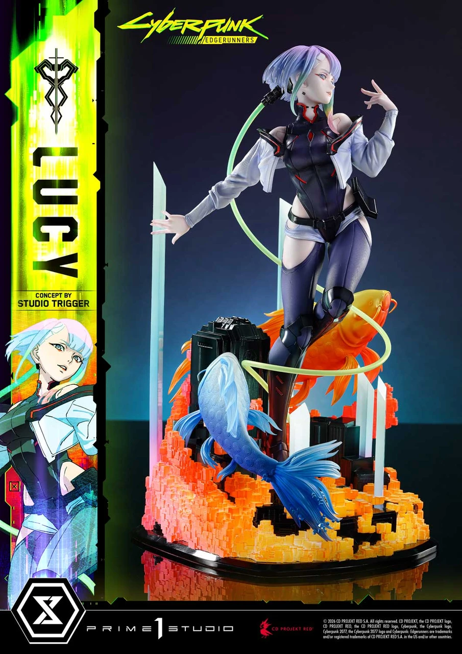 【Pre-sale】1/5 Scale Lucy with LED-CYBERPUNK EDGERUNNERS-Prime 1 Studio