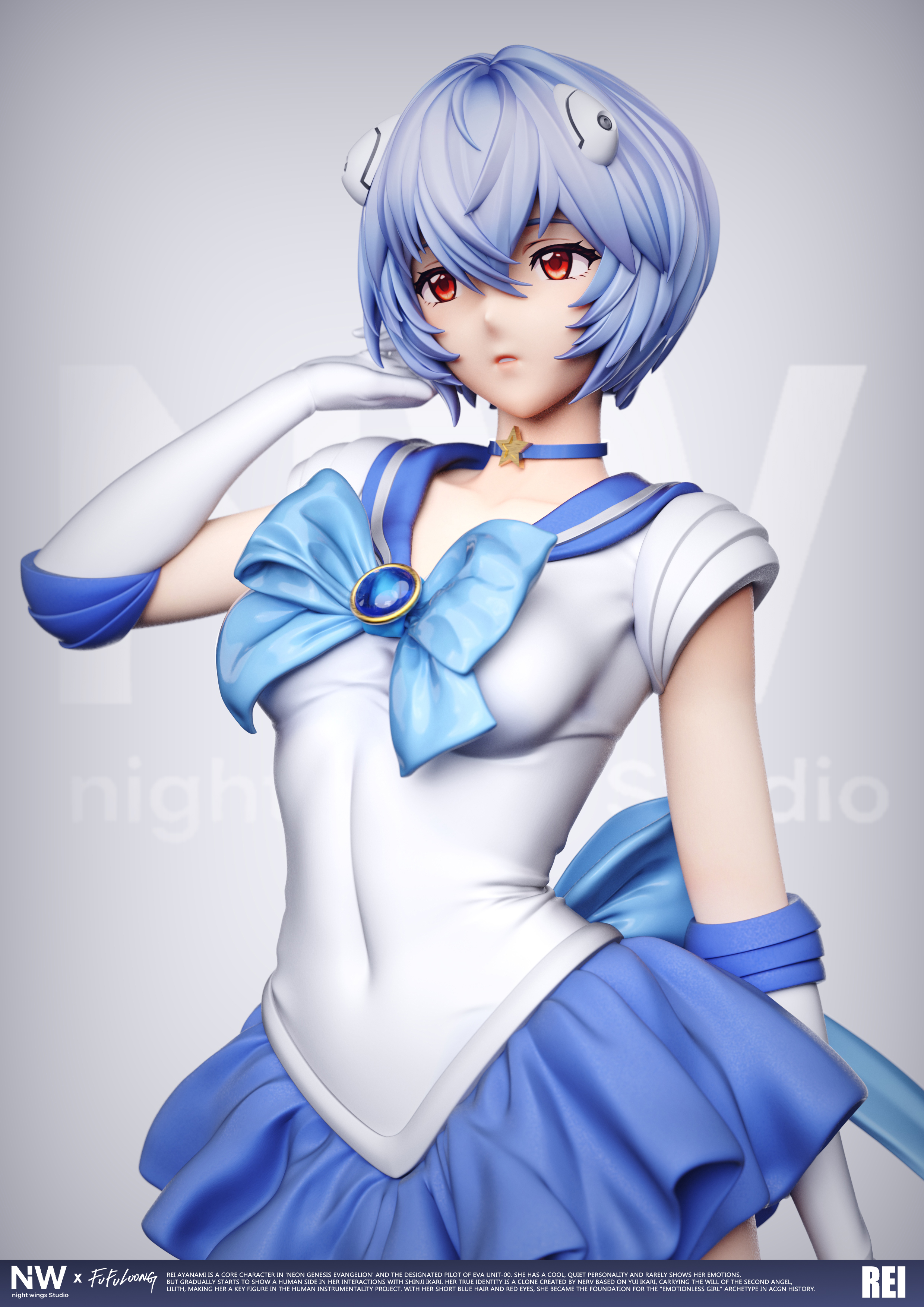 【Pre-sale】1/6 and 1/4 Scale Ayanami Rei-EVA-Night Wing Studio